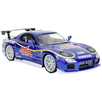 JADA TOYS Street Fighter 1993 Mazda RX7 mit Chun-Li Figur Fertigmodell PKW Modell JADA TOYS Street Fighter 1993 Mazda RX7 mit Chun-Li Figur Fertigmodell PKW Modell