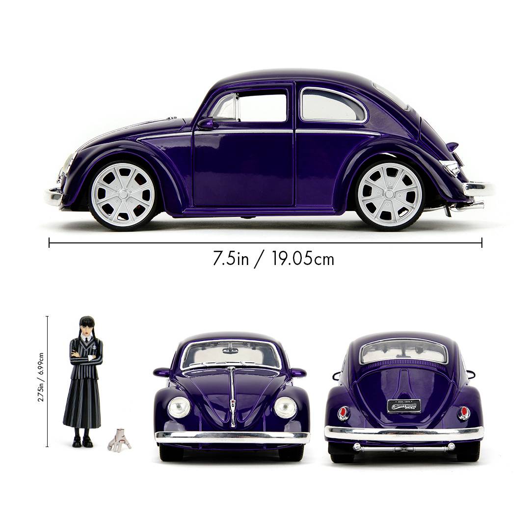 JADA TOYS Wednesday Volkswagen Beetle Fertigmodell PKW Modell