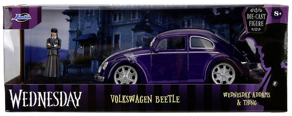 JADA TOYS Wednesday Volkswagen Beetle Fertigmodell PKW Modell
