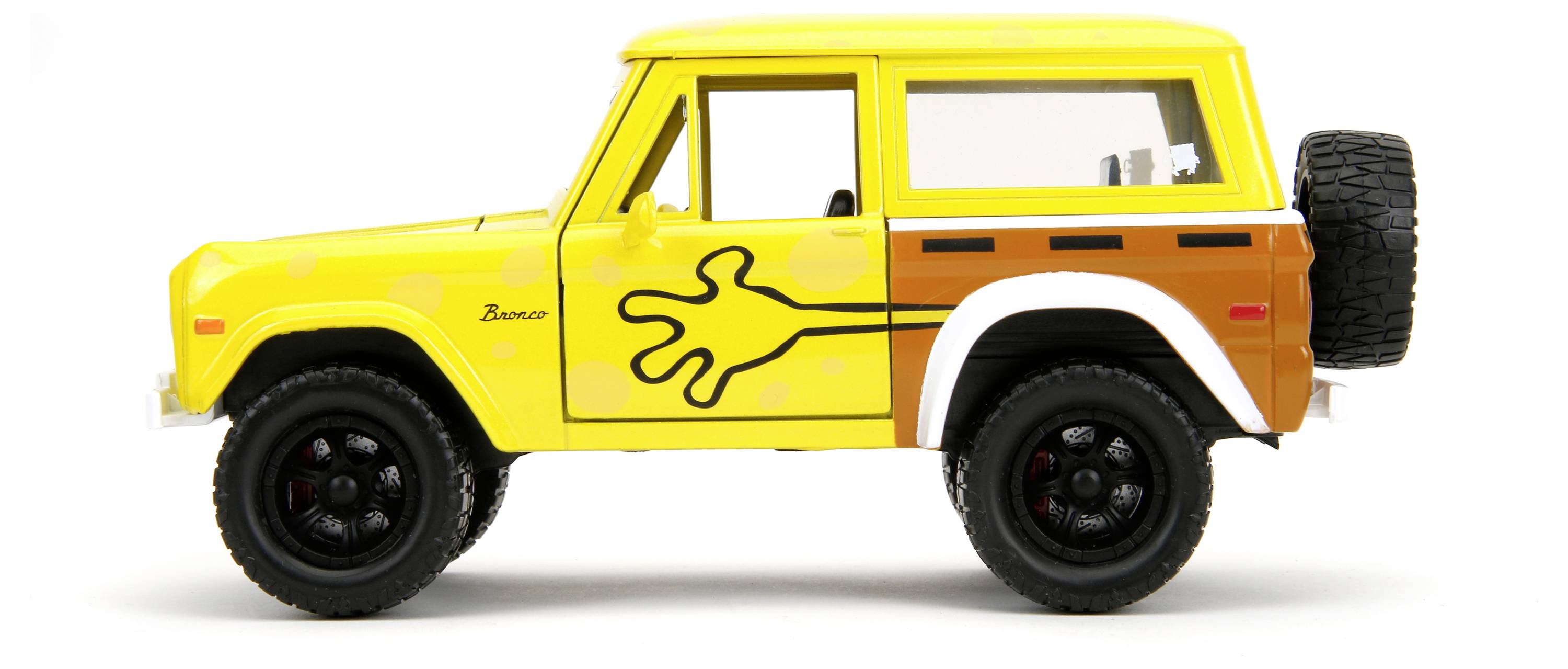 JADA TOYS Sponge Bob 1973 Ford Bronco Fertigmodell PKW Modell