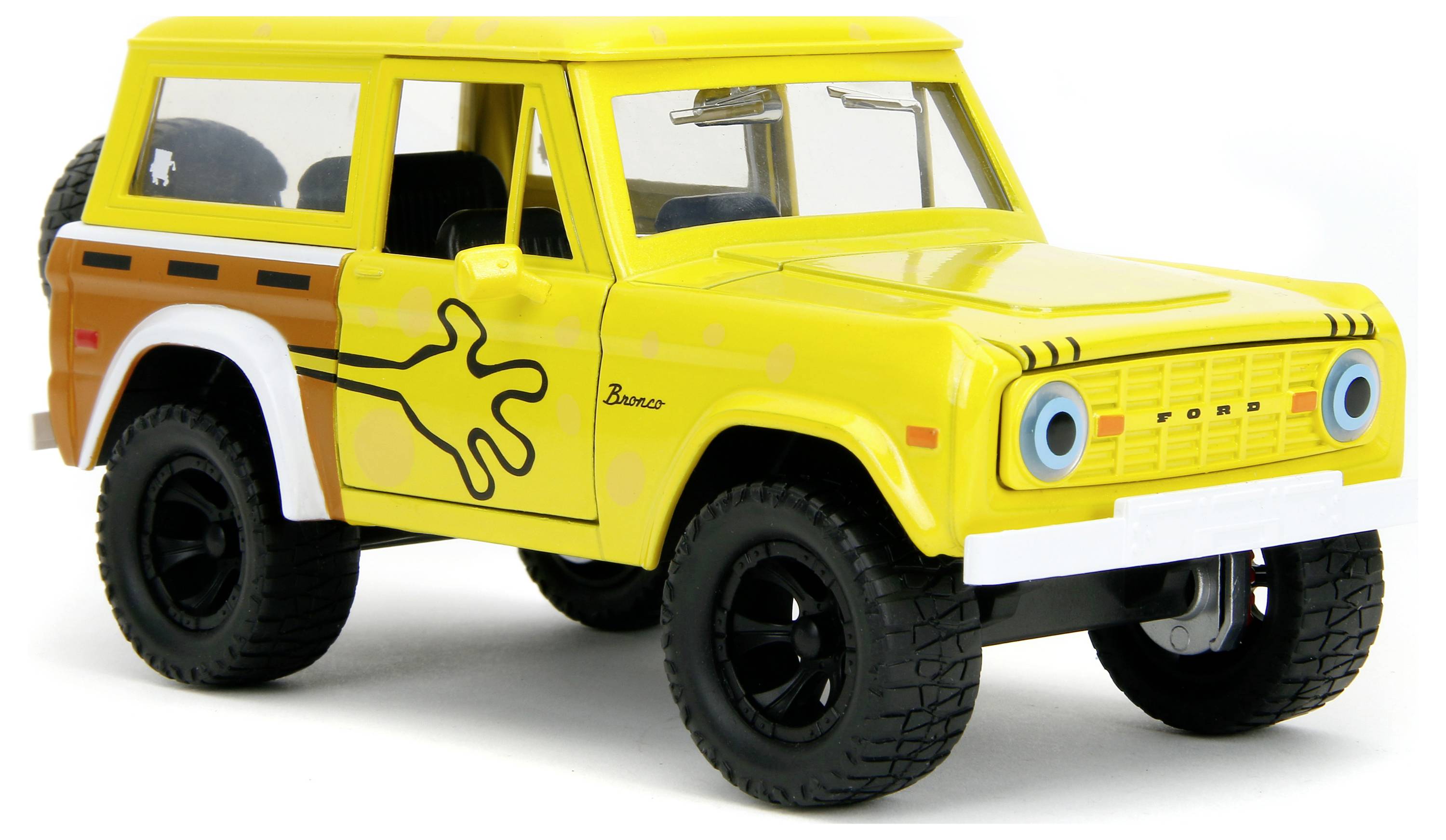 JADA TOYS Sponge Bob 1973 Ford Bronco Fertigmodell PKW Modell