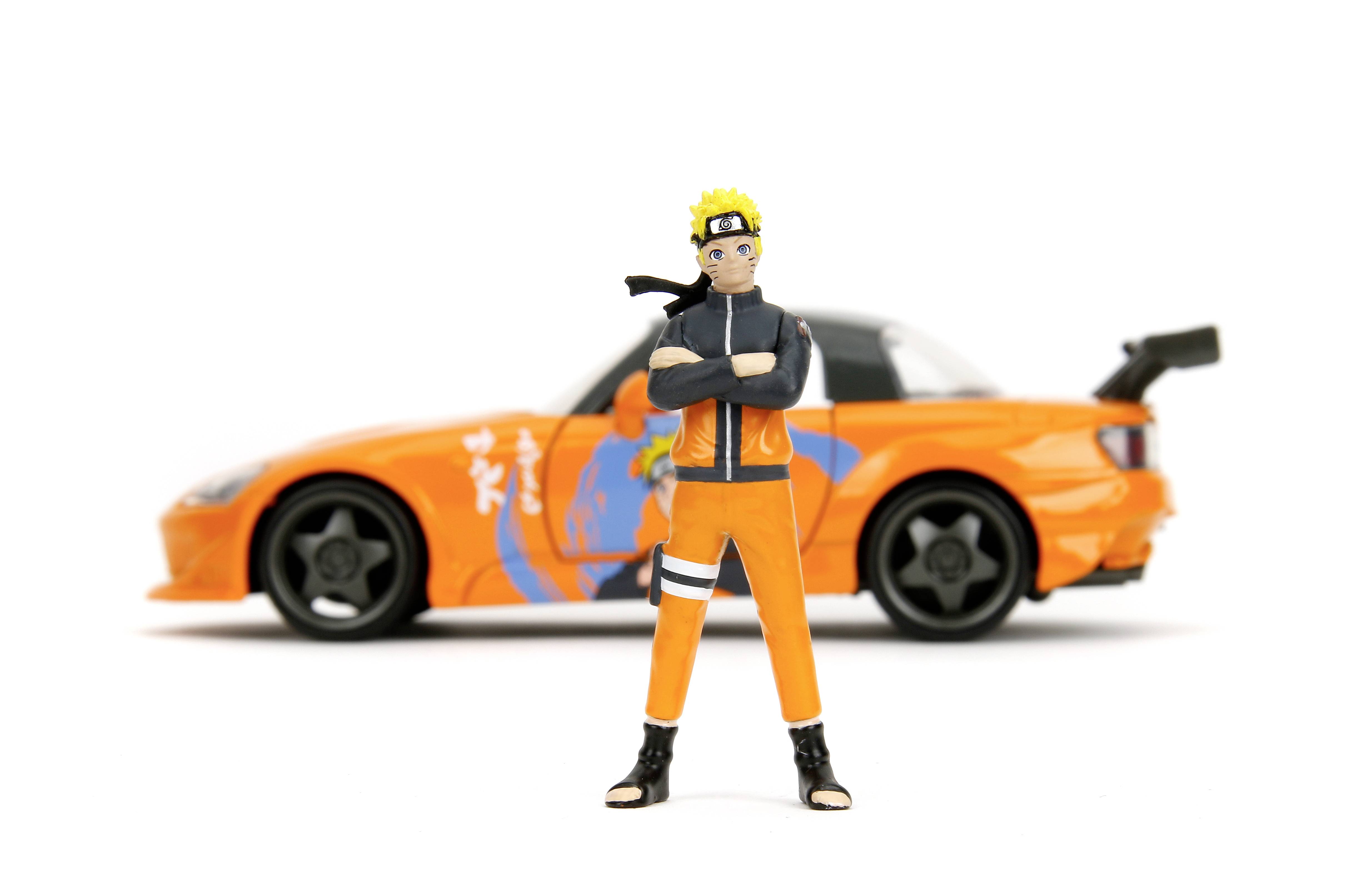 JADA TOYS Naruto 2001 Honda S2000 Fertigmodell PKW Modell