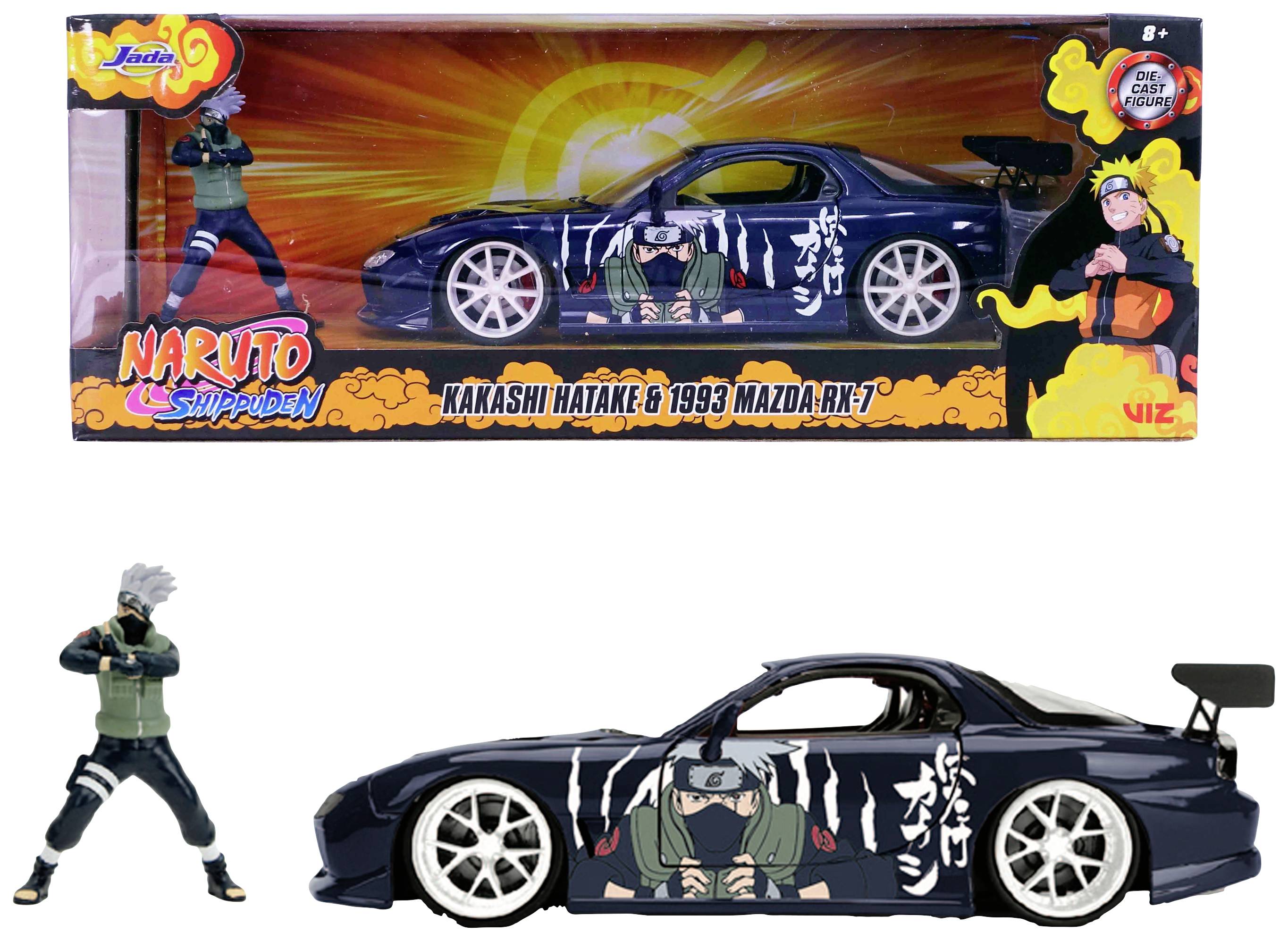 JADA TOYS Naruto 1993 Mazda RX-7 Fertigmodell PKW Modell