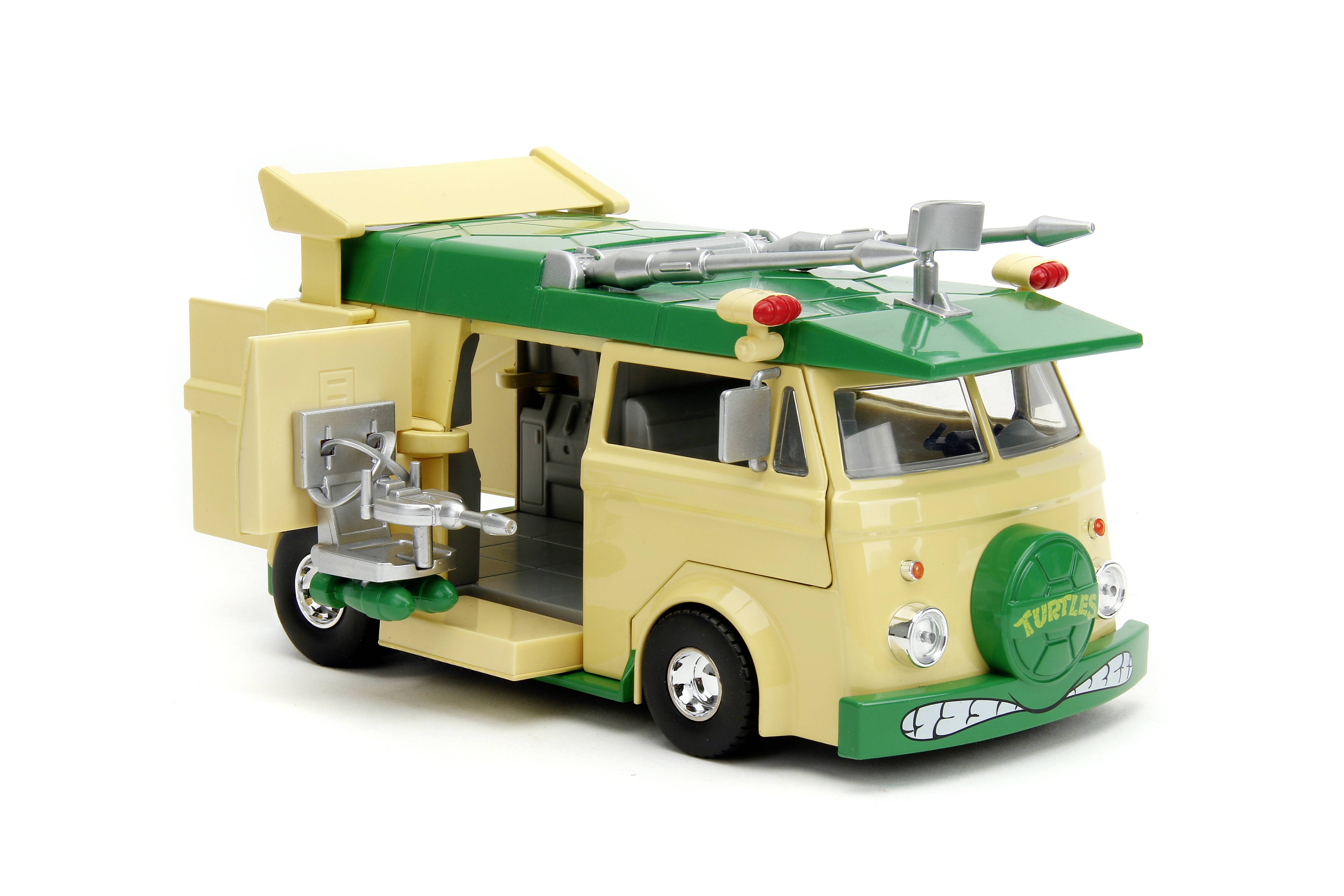 JADA TOYS Turtles Party Wagon Fertigmodell Bus Modell