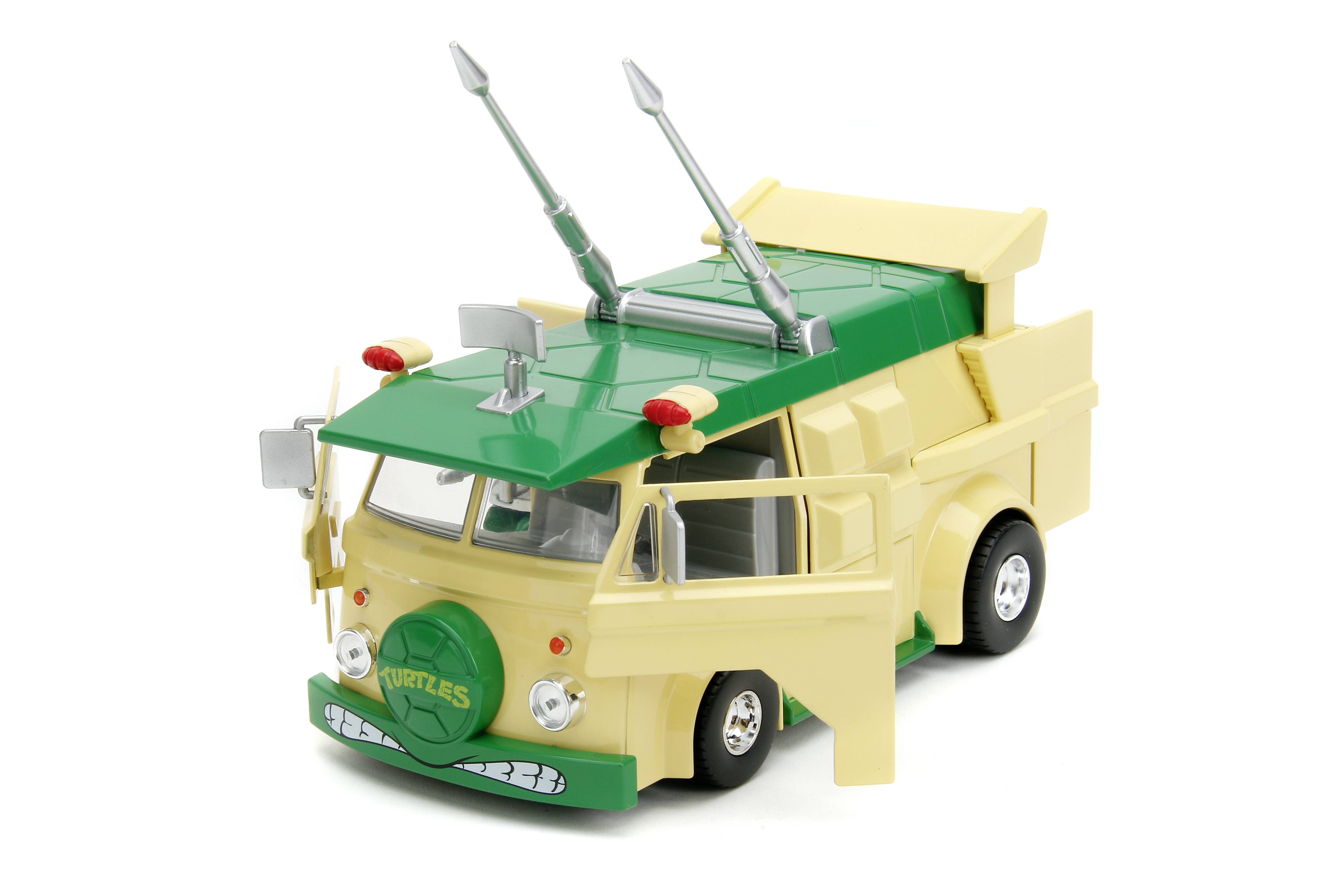 JADA TOYS Turtles Party Wagon Fertigmodell Bus Modell