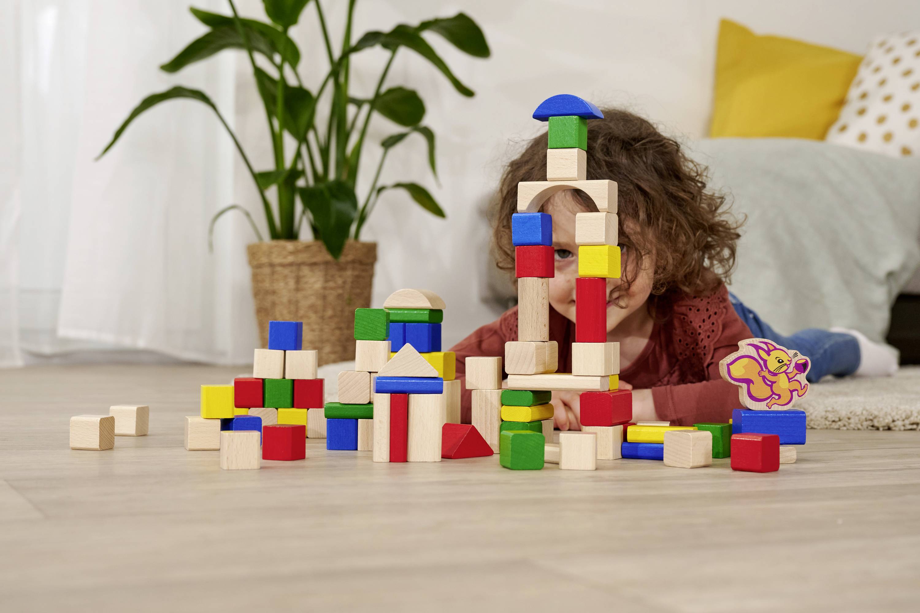 Eichhorn Bauteilset Constructor Anzahl Teile: 75 Altersklasse: ab 1 Jahr