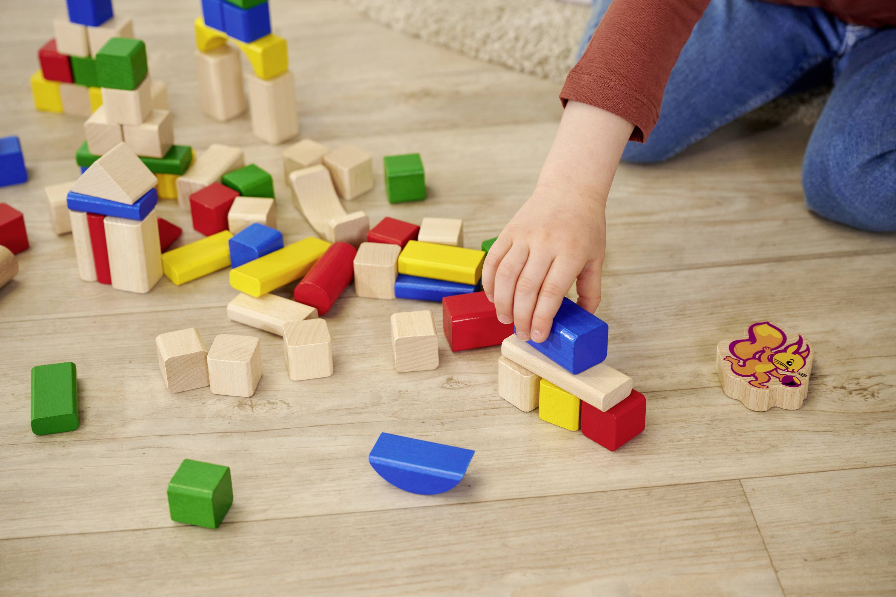 Eichhorn Bauteilset Constructor Anzahl Teile: 75 Altersklasse: ab 1 Jahr