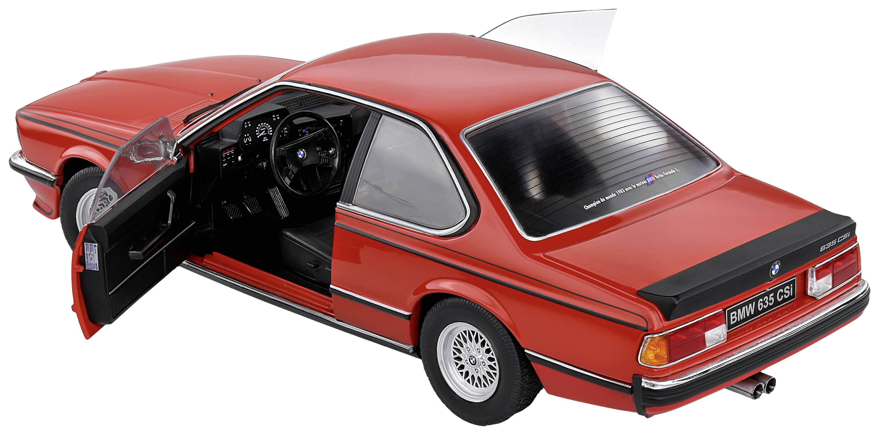 Solido BMW 635 CSI (E24) rot 1:18 Modellauto