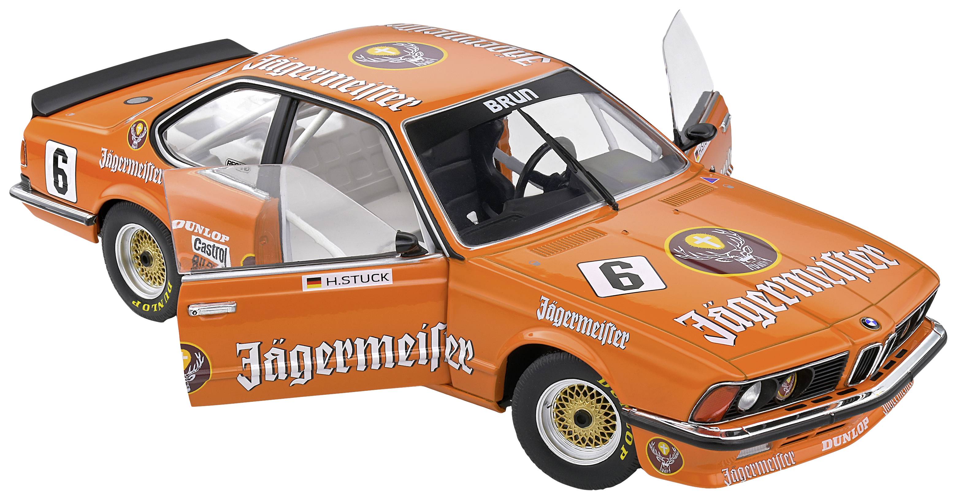 Solido BMW 635 CSI (E24) orange #6 1:18 Modellauto