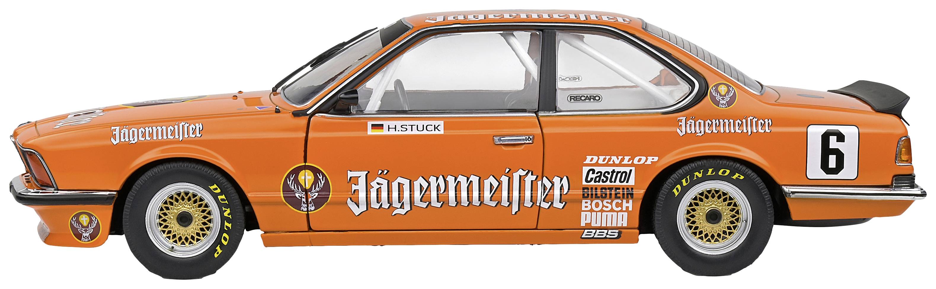 Solido BMW 635 CSI (E24) orange #6 1:18 Modellauto