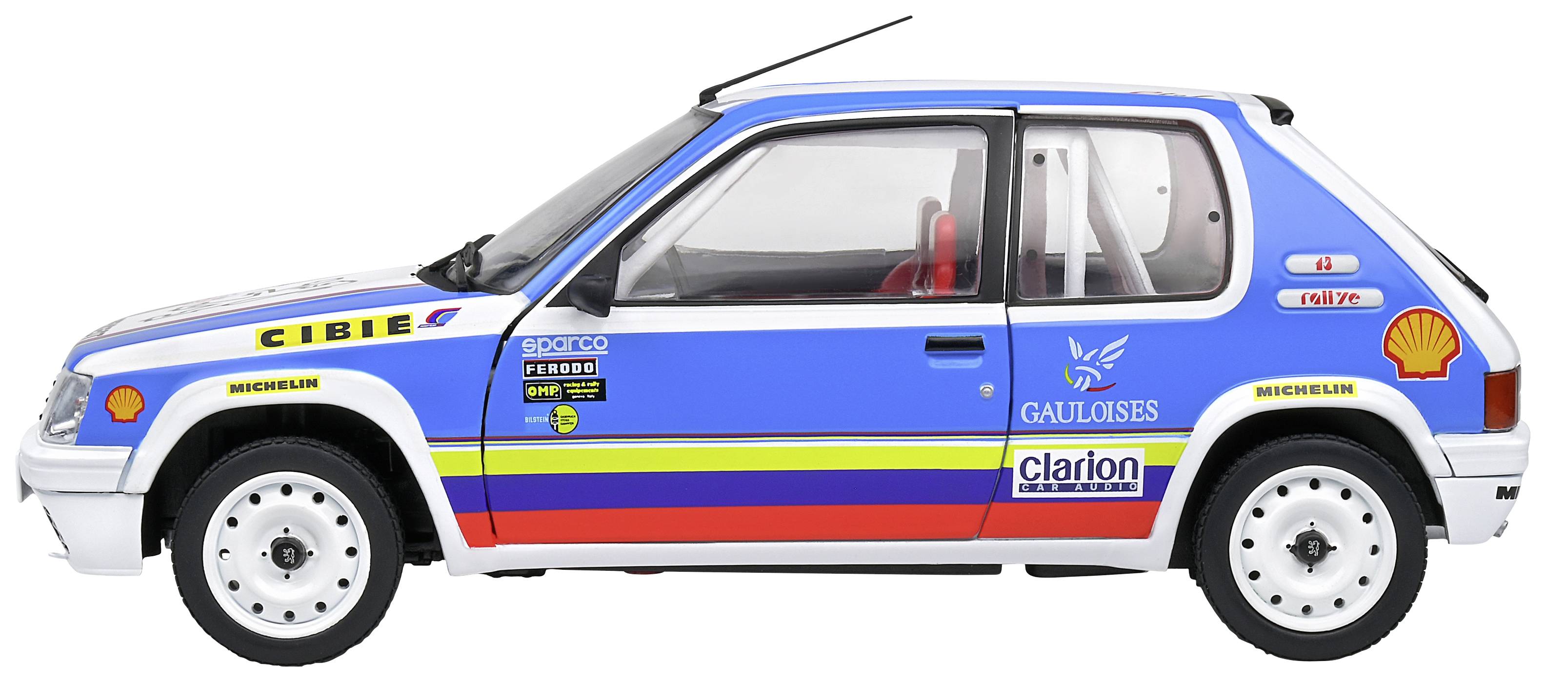 Solido Peugeot 205 Rallye 1,9L weiß 1:18 Modellauto