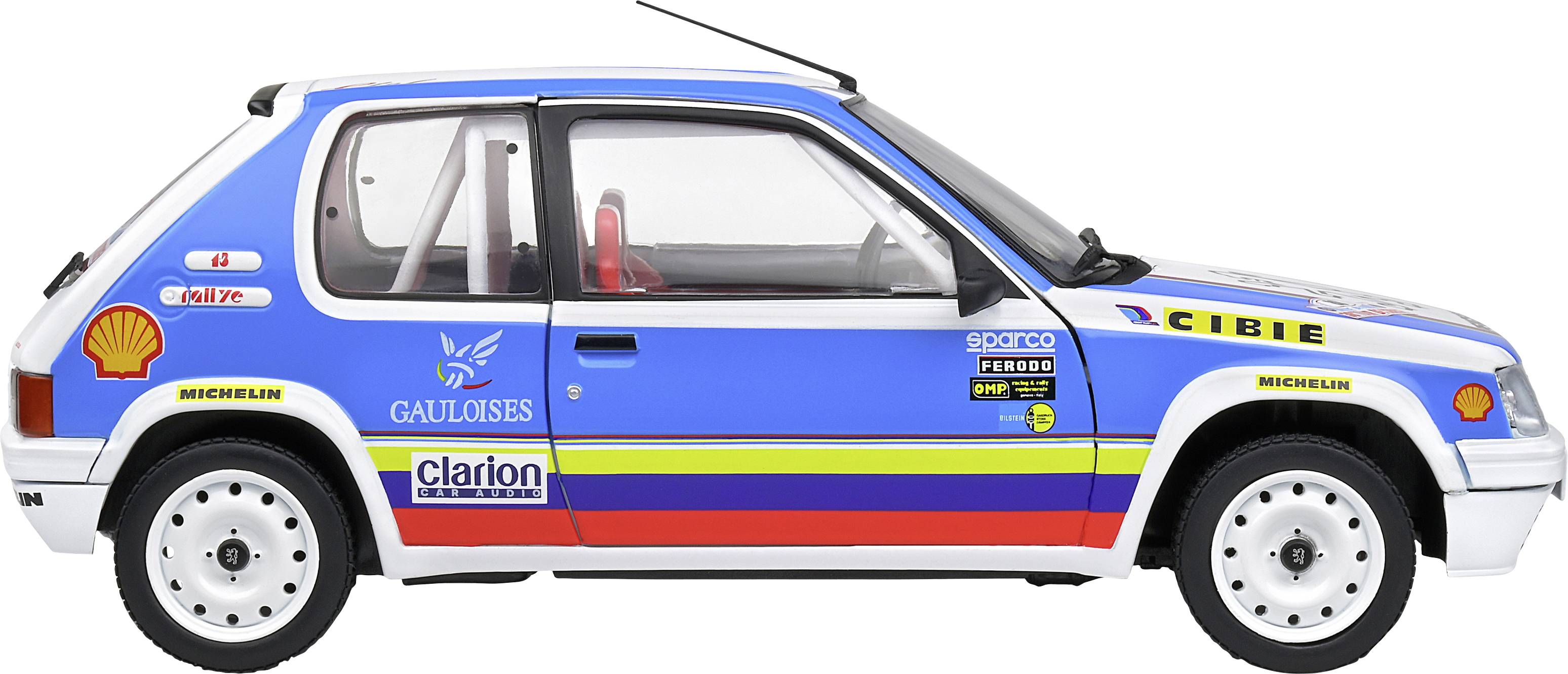Solido Peugeot 205 Rallye 1,9L weiß 1:18 Modellauto