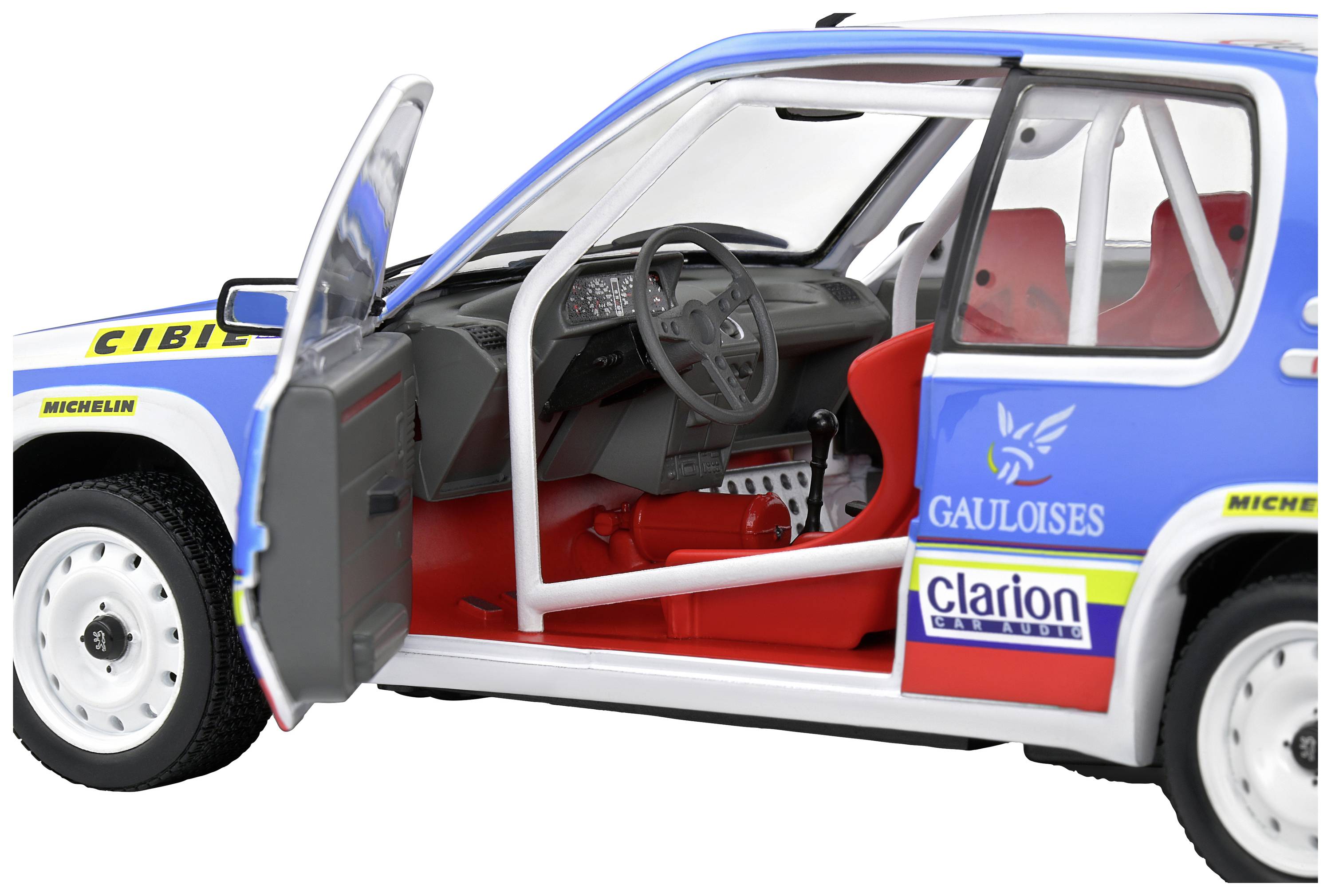 Solido Peugeot 205 Rallye 1,9L weiß 1:18 Modellauto