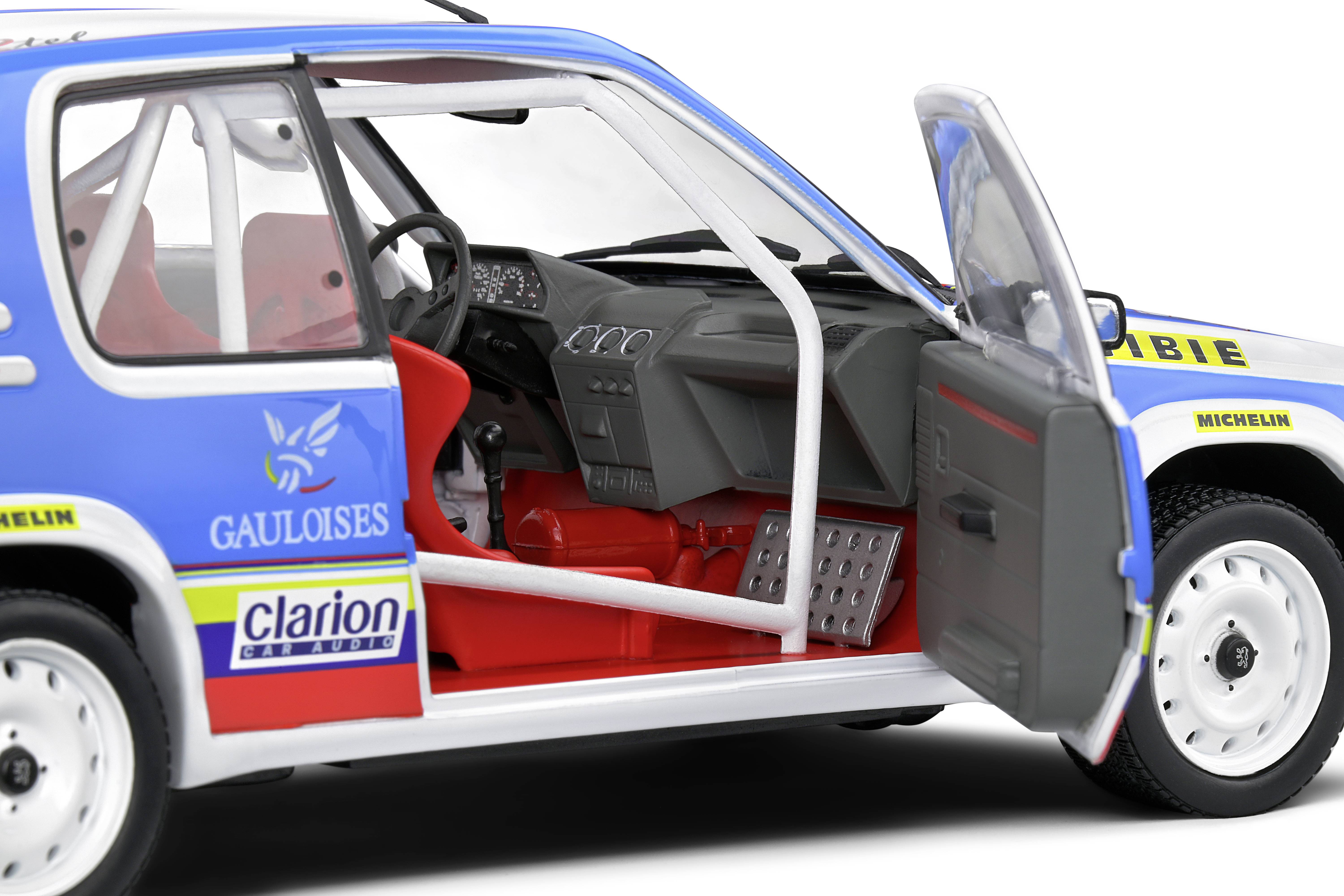 Solido Peugeot 205 Rallye 1,9L weiß 1:18 Modellauto