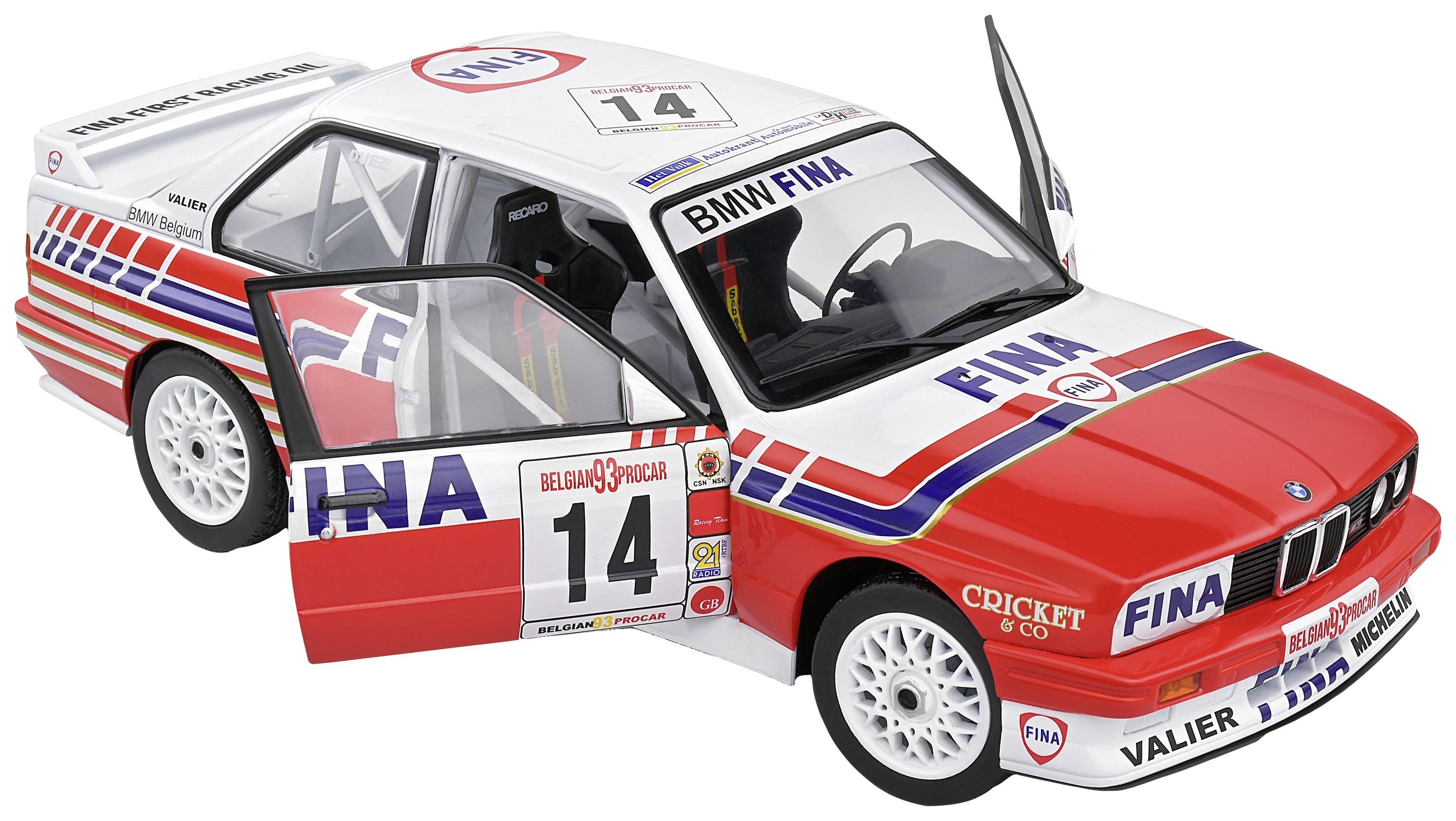 Solido BMW E30 M3 #14 weiß 1:18 Modellauto