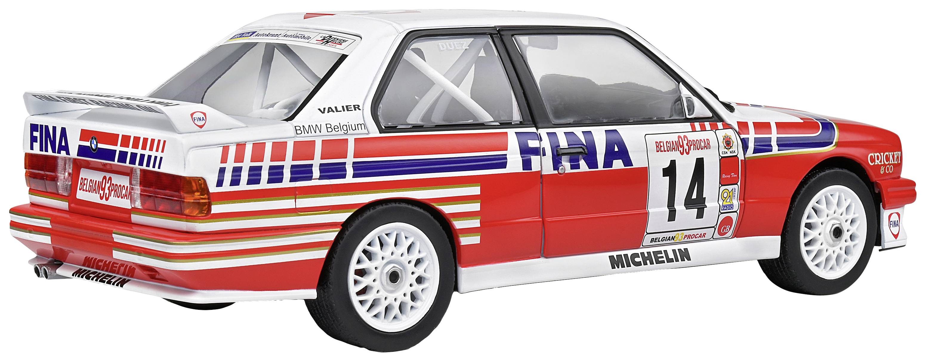 Solido BMW E30 M3 #14 weiß 1:18 Modellauto