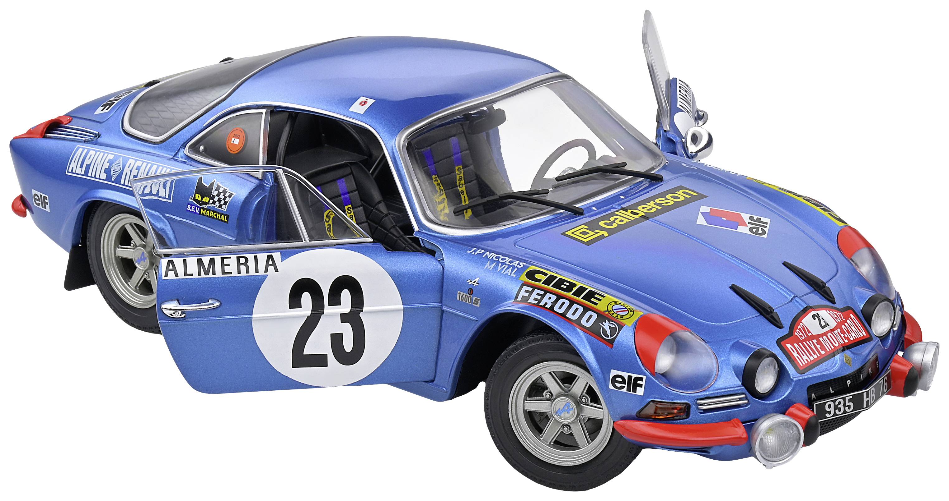 Solido Alpine A110 1600S #23 blau 1:18 Modellauto