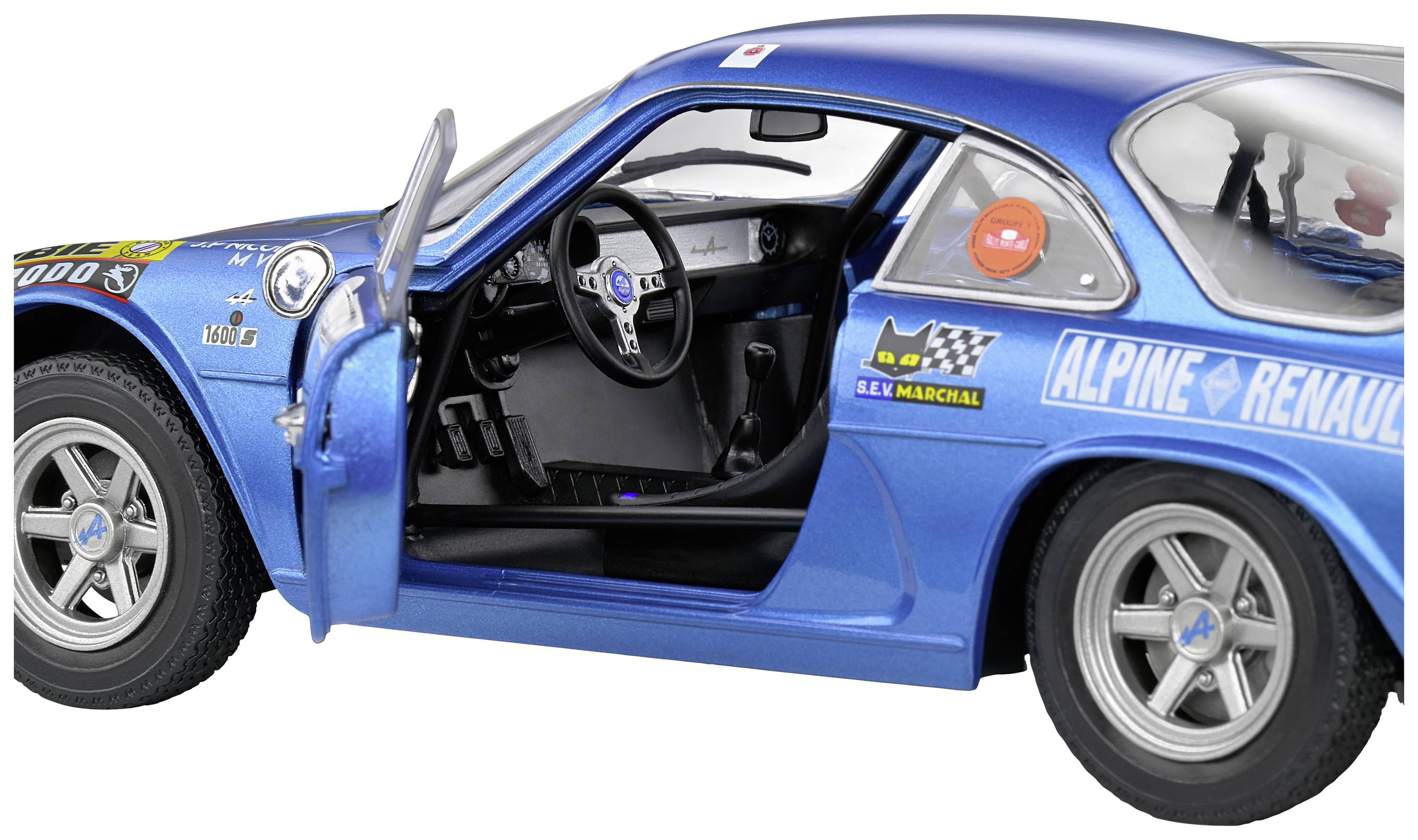 Solido Alpine A110 1600S #23 blau 1:18 Modellauto