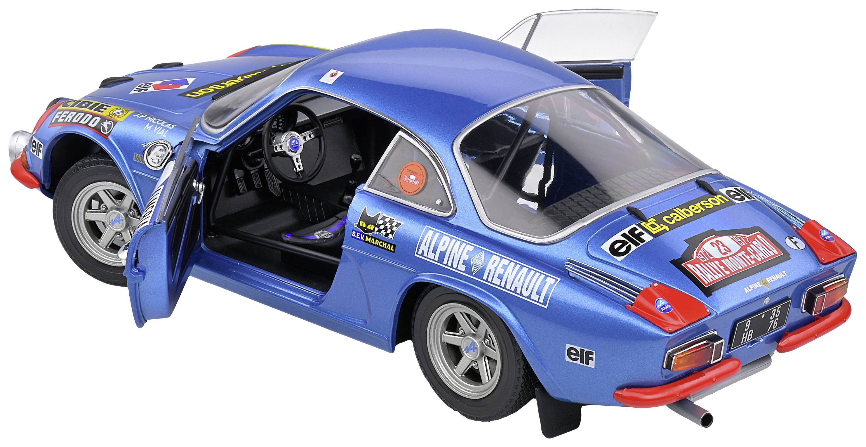 Solido Alpine A110 1600S #23 blau 1:18 Modellauto