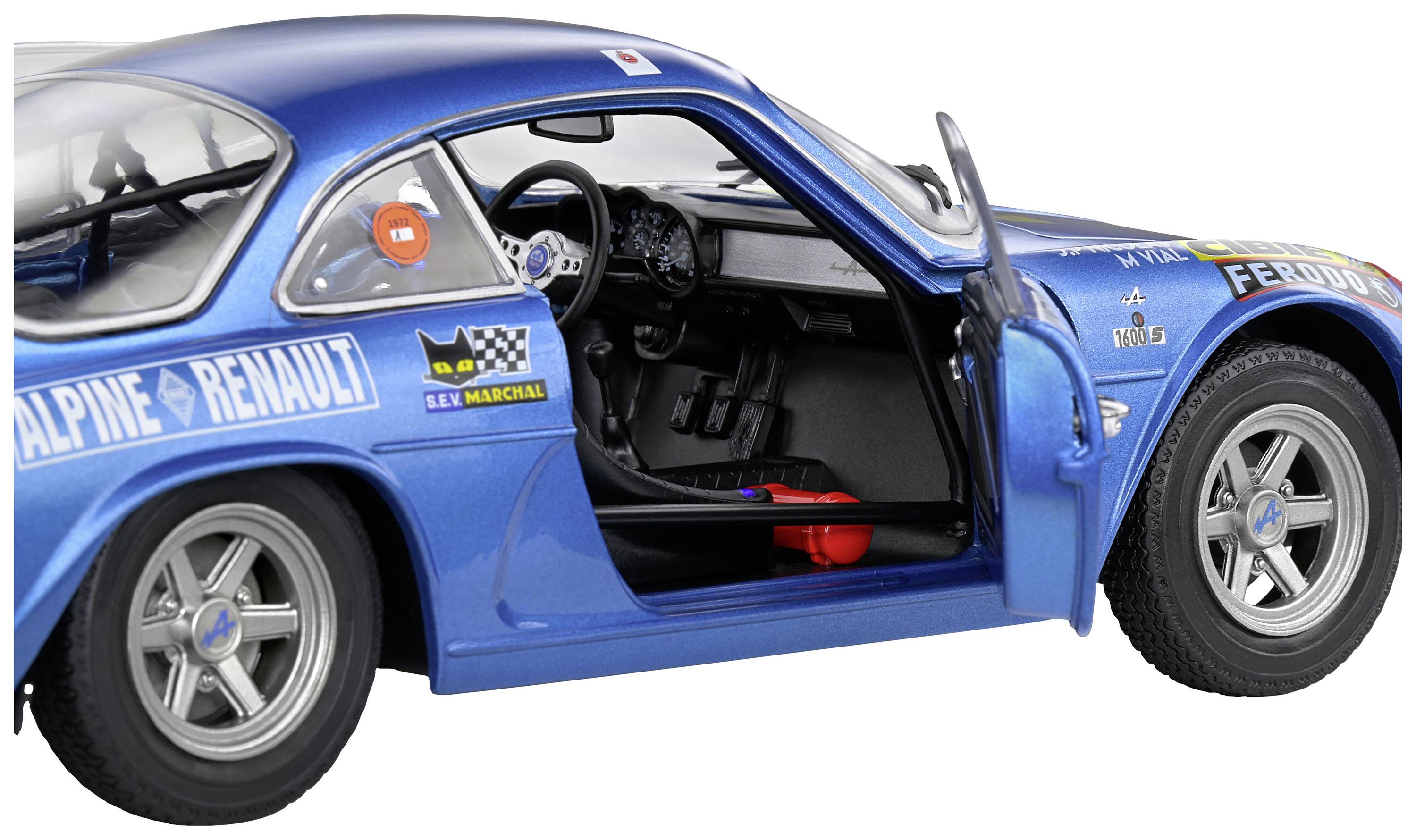 Solido Alpine A110 1600S #23 blau 1:18 Modellauto