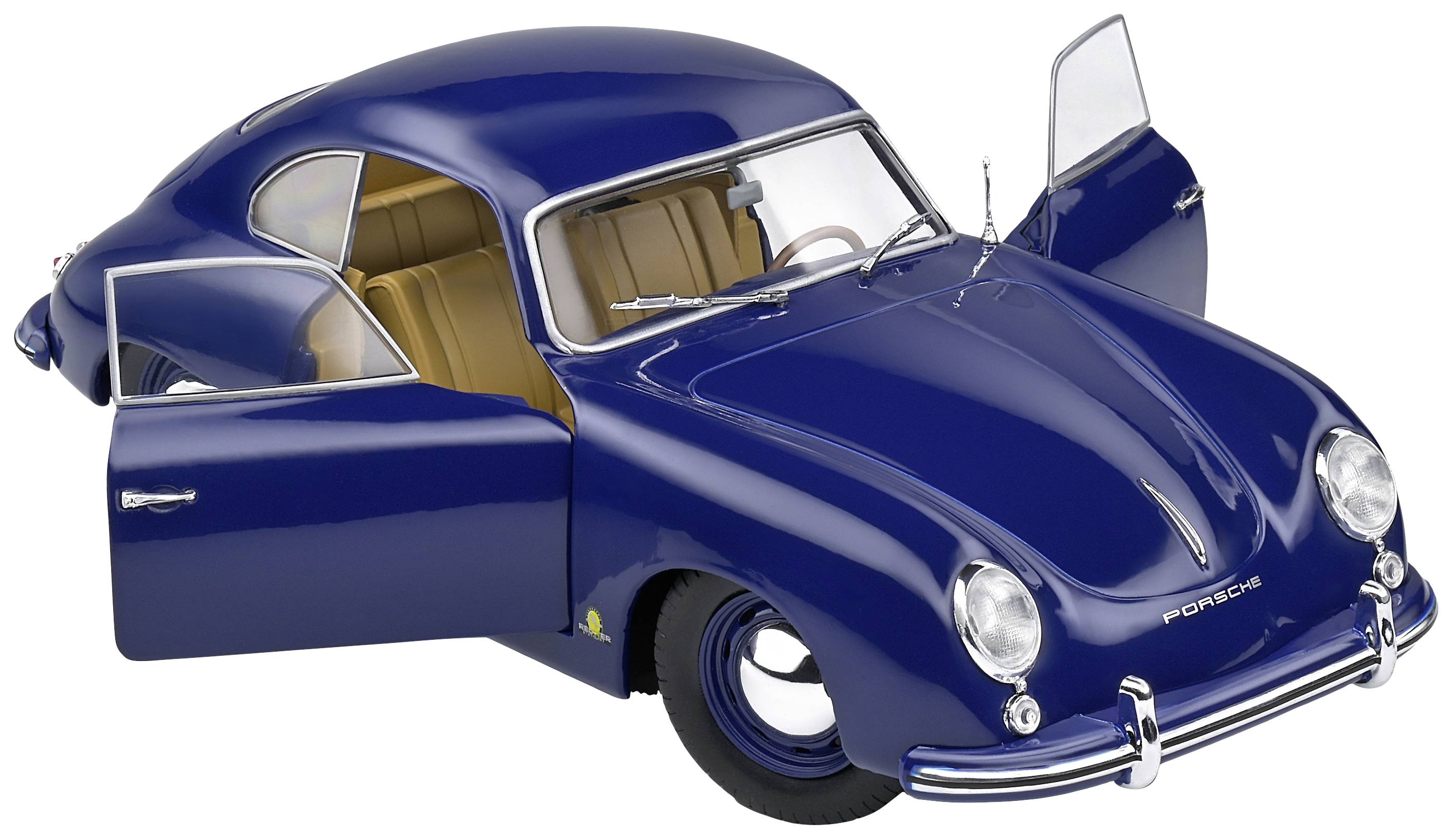Solido Porsche 356 Pré-A blau 1:18 Modellauto