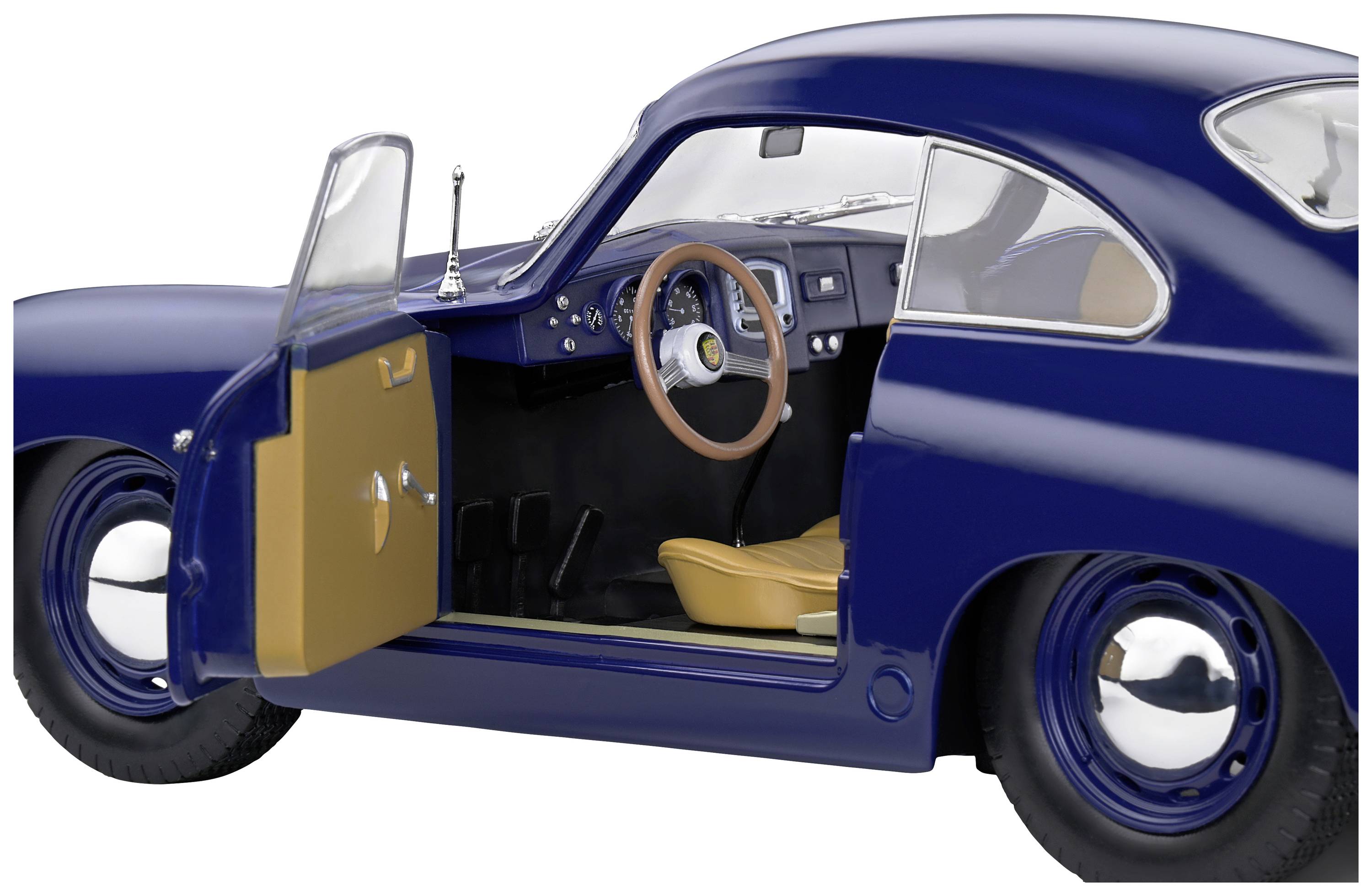 Solido Porsche 356 Pré-A blau 1:18 Modellauto