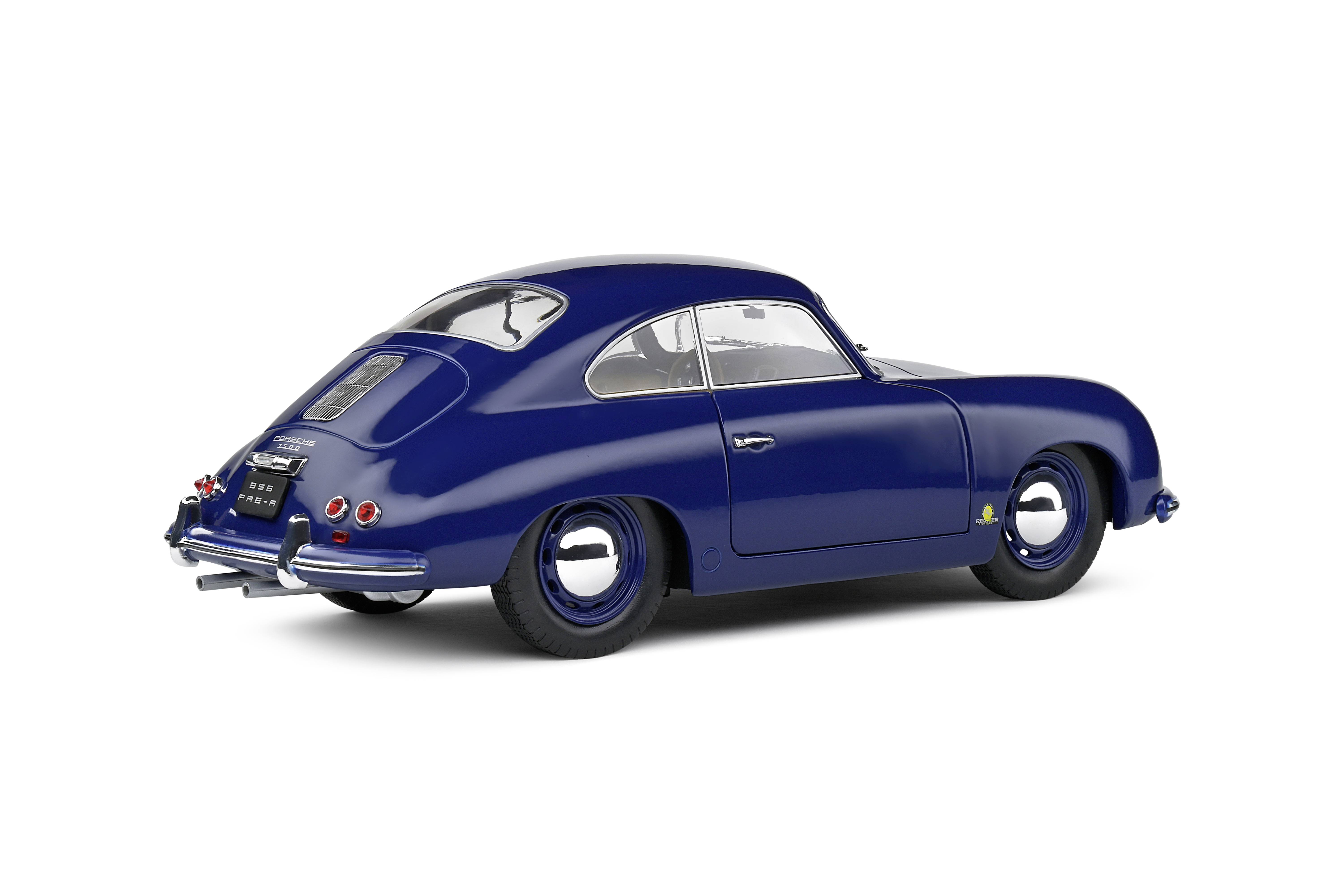 Solido Porsche 356 Pré-A blau 1:18 Modellauto