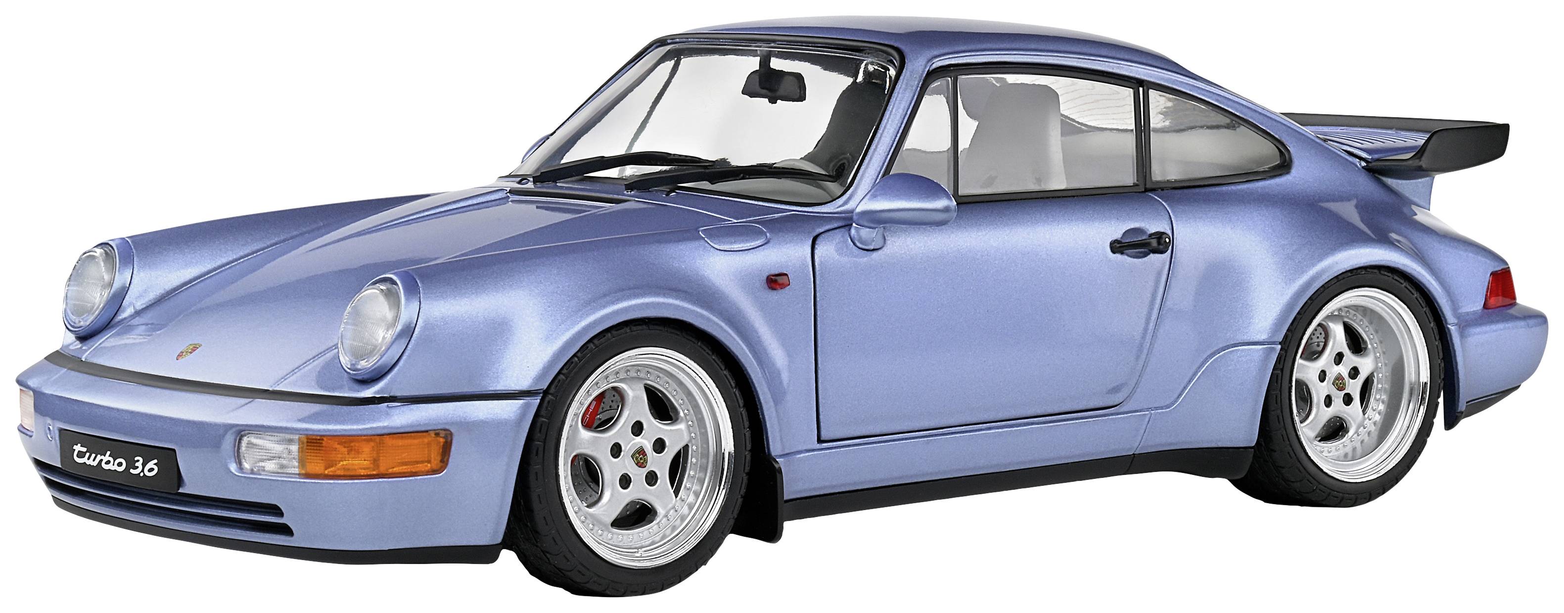 Solido Porsche 911 (964) Turbo 1990 blau 1:18 Modellauto