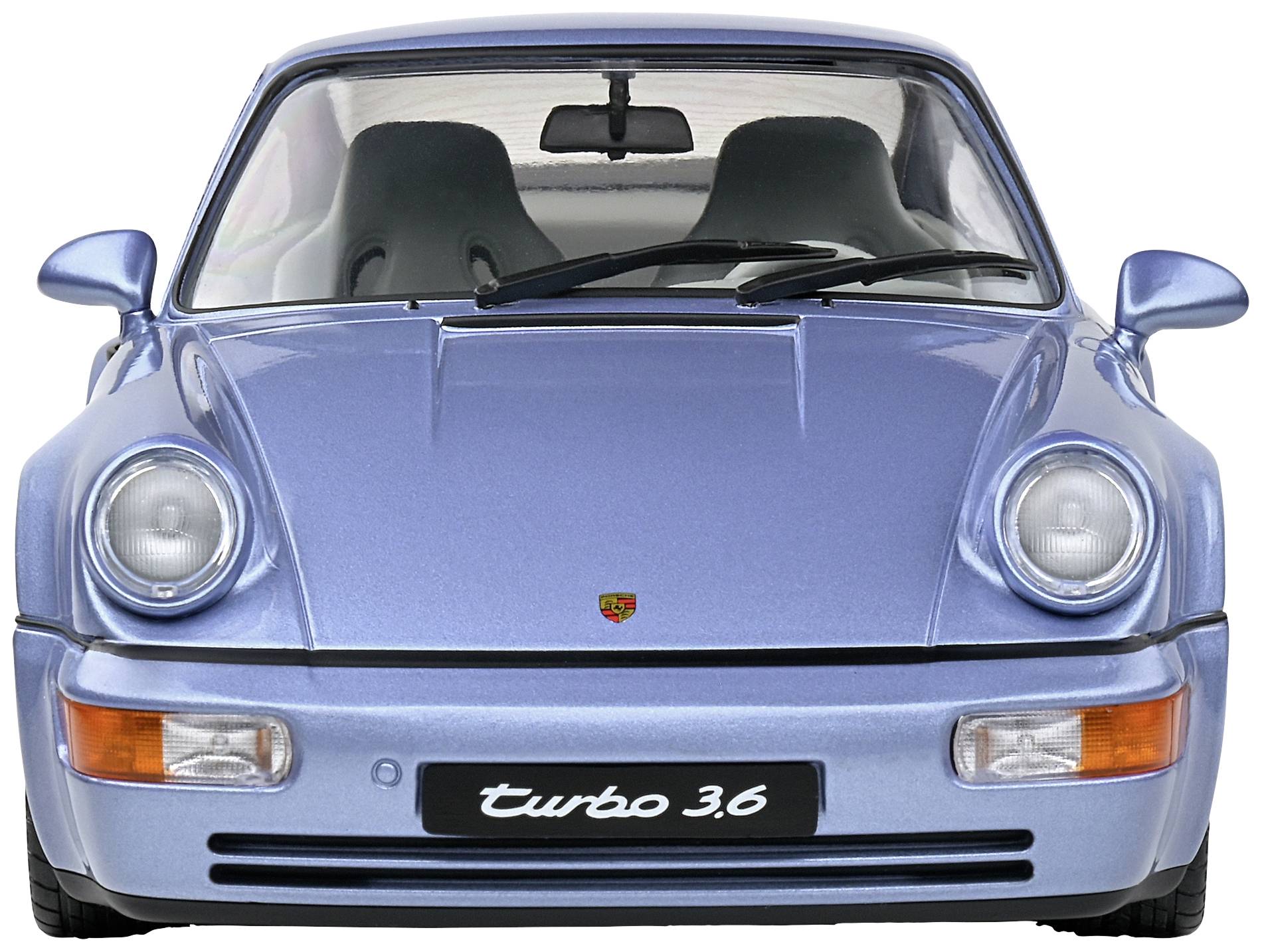 Solido Porsche 911 (964) Turbo 1990 blau 1:18 Modellauto