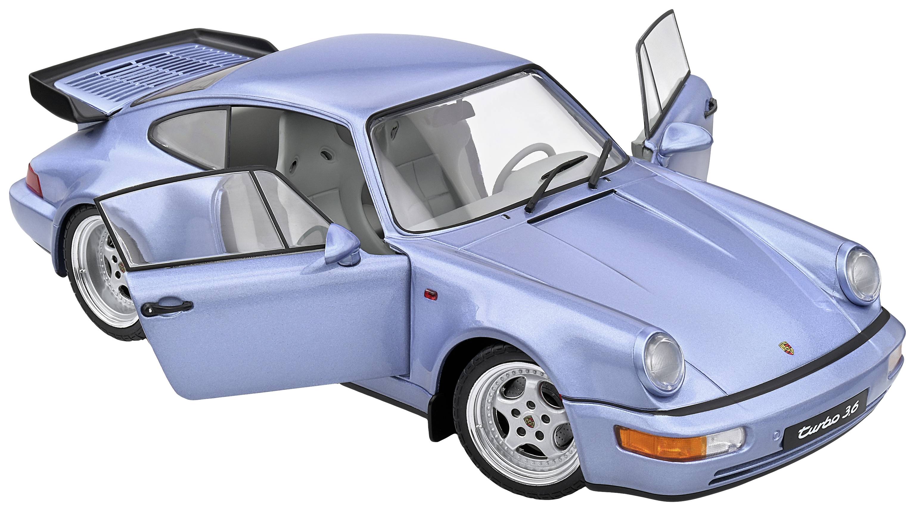 Solido Porsche 911 (964) Turbo 1990 blau 1:18 Modellauto