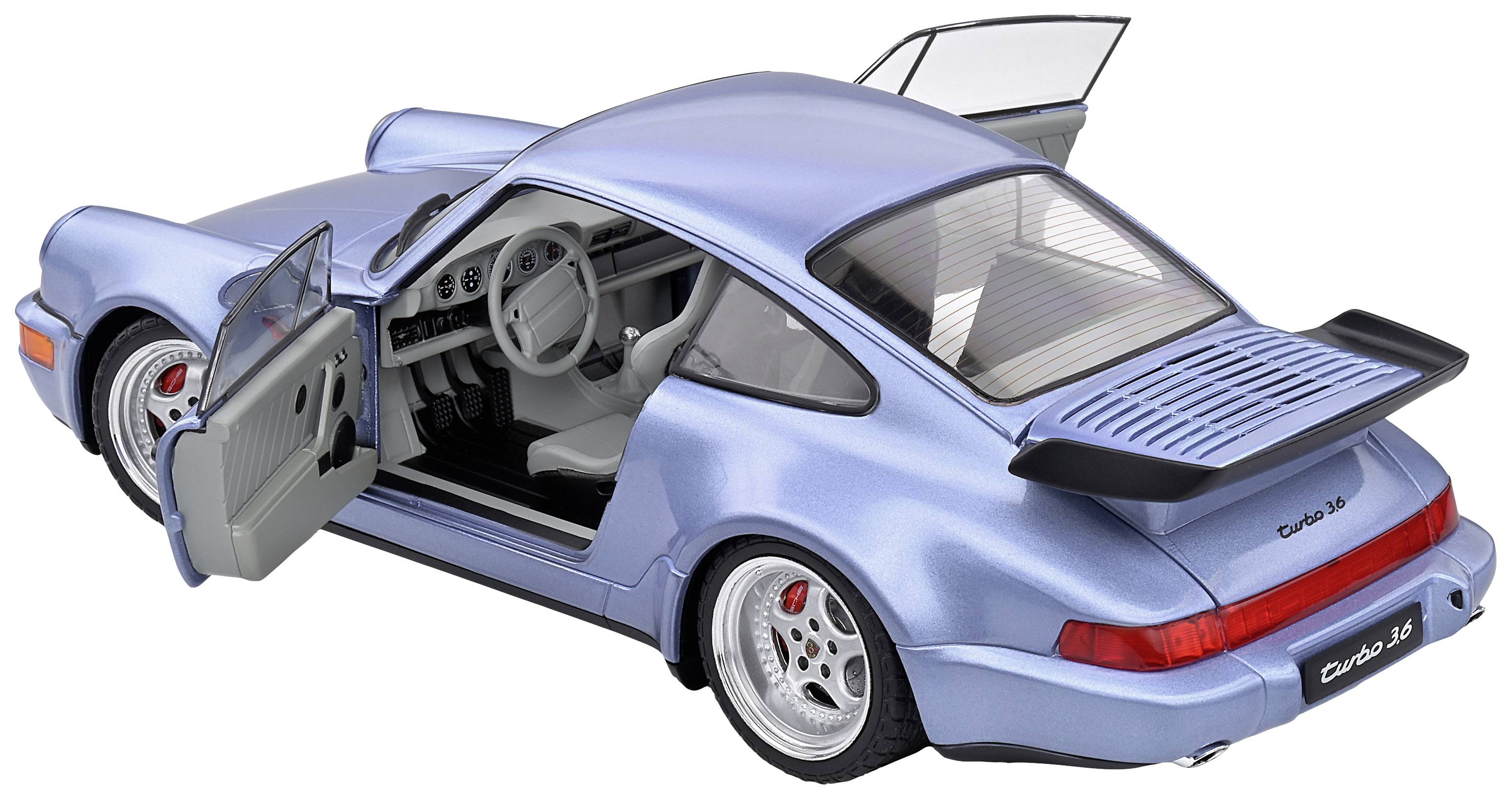 Solido Porsche 911 (964) Turbo 1990 blau 1:18 Modellauto