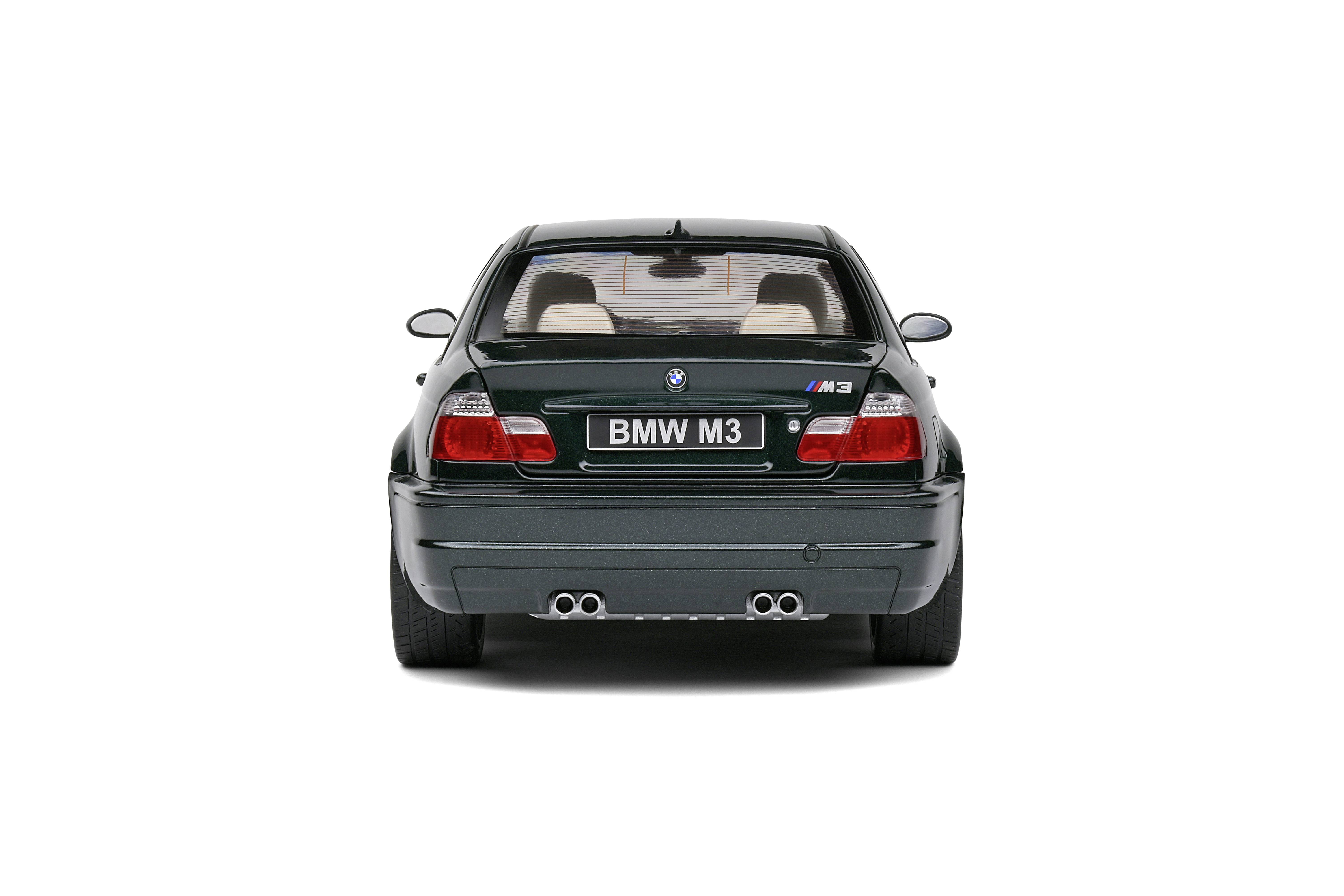 Solido BMW E46 M3 Coupe 2000 grün 1:18 Modellauto