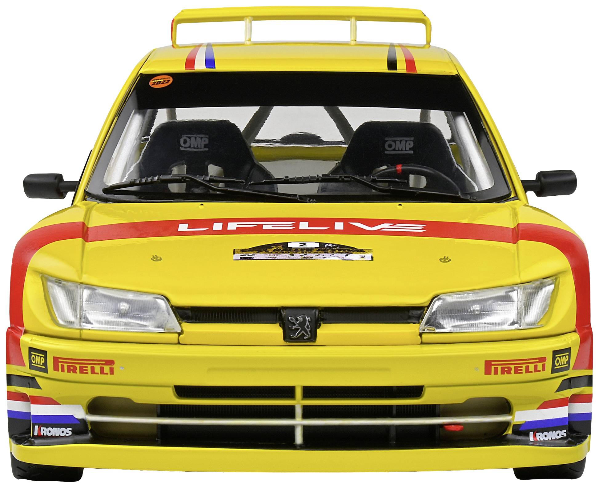 Solido Peugeot 306 Maxi #2 gelb 1:18 Modellauto