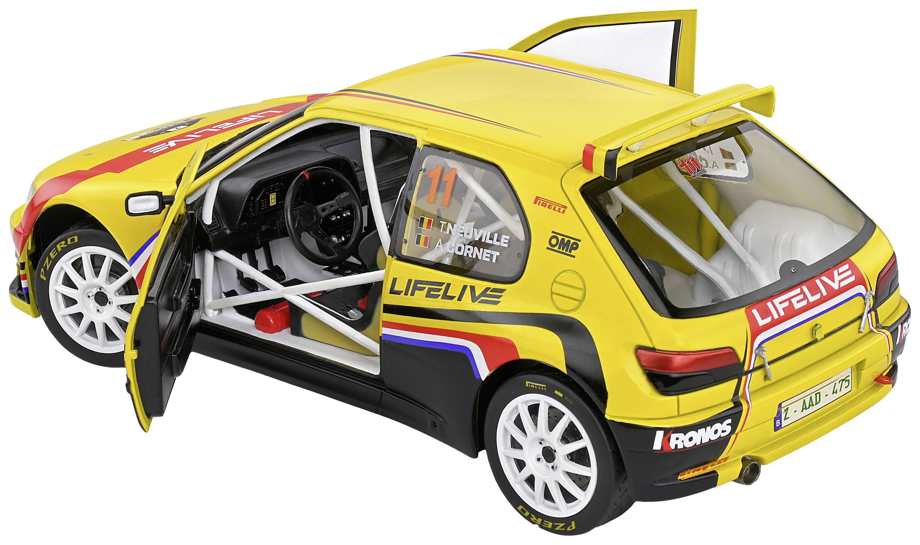 Solido Peugeot 306 Maxi #2 gelb 1:18 Modellauto