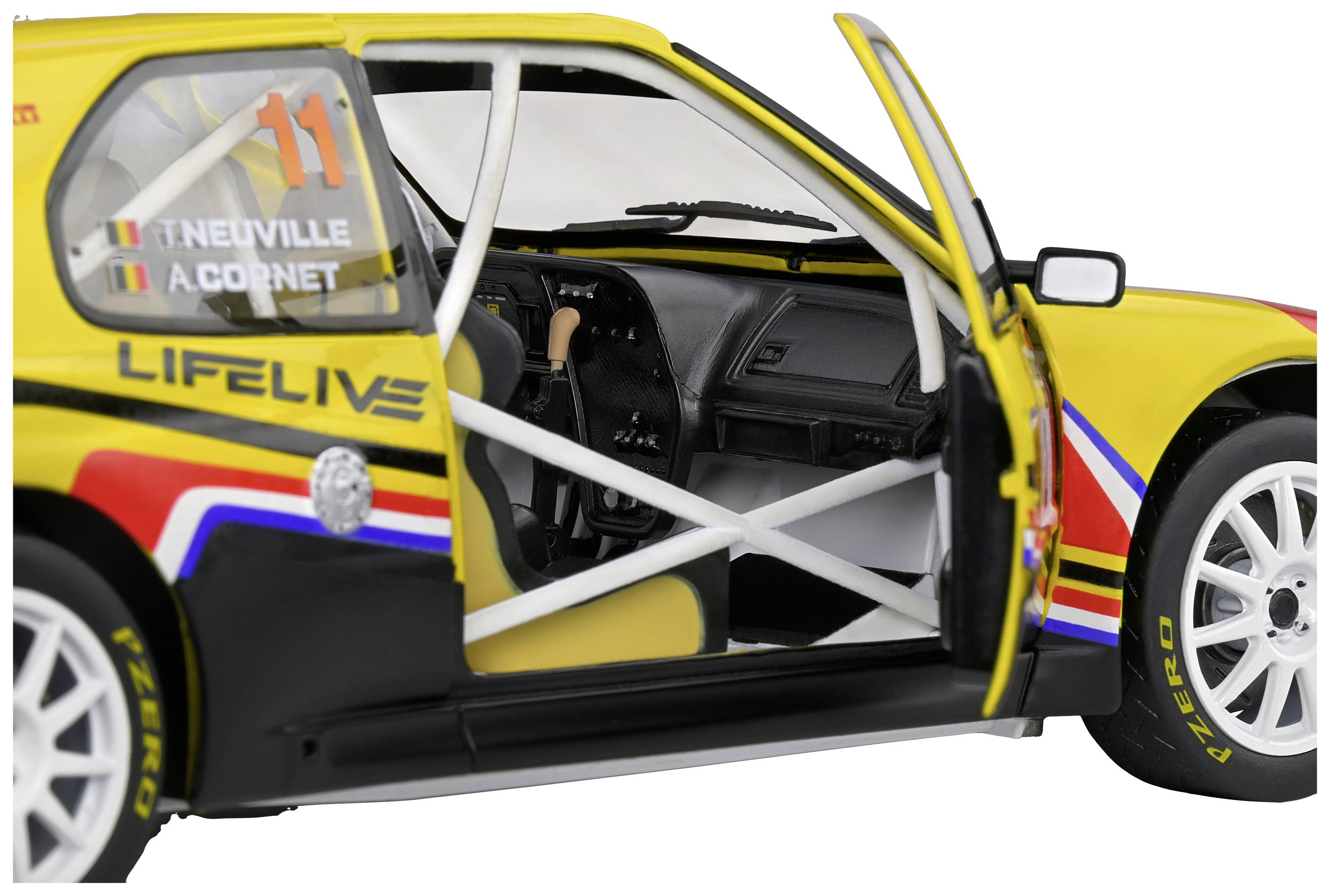 Solido Peugeot 306 Maxi #2 gelb 1:18 Modellauto