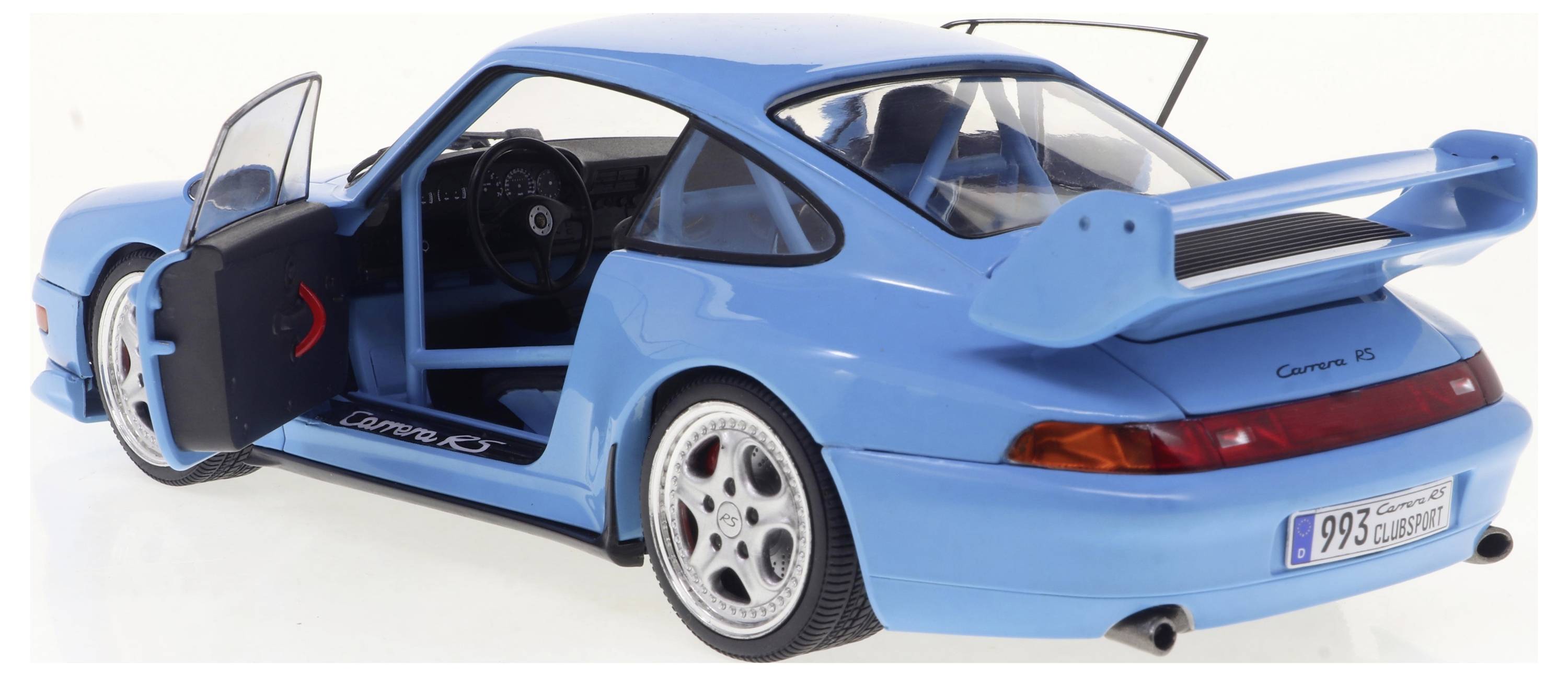 Solido Porsche 911 (993) Clubsport blau 1:18 Modellauto