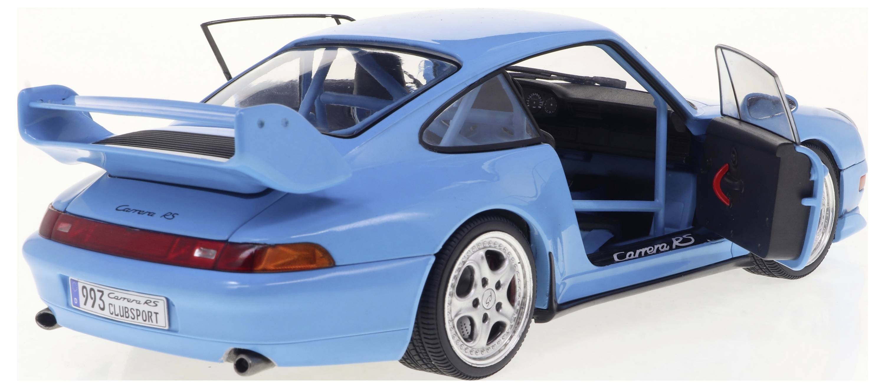 Solido Porsche 911 (993) Clubsport blau 1:18 Modellauto