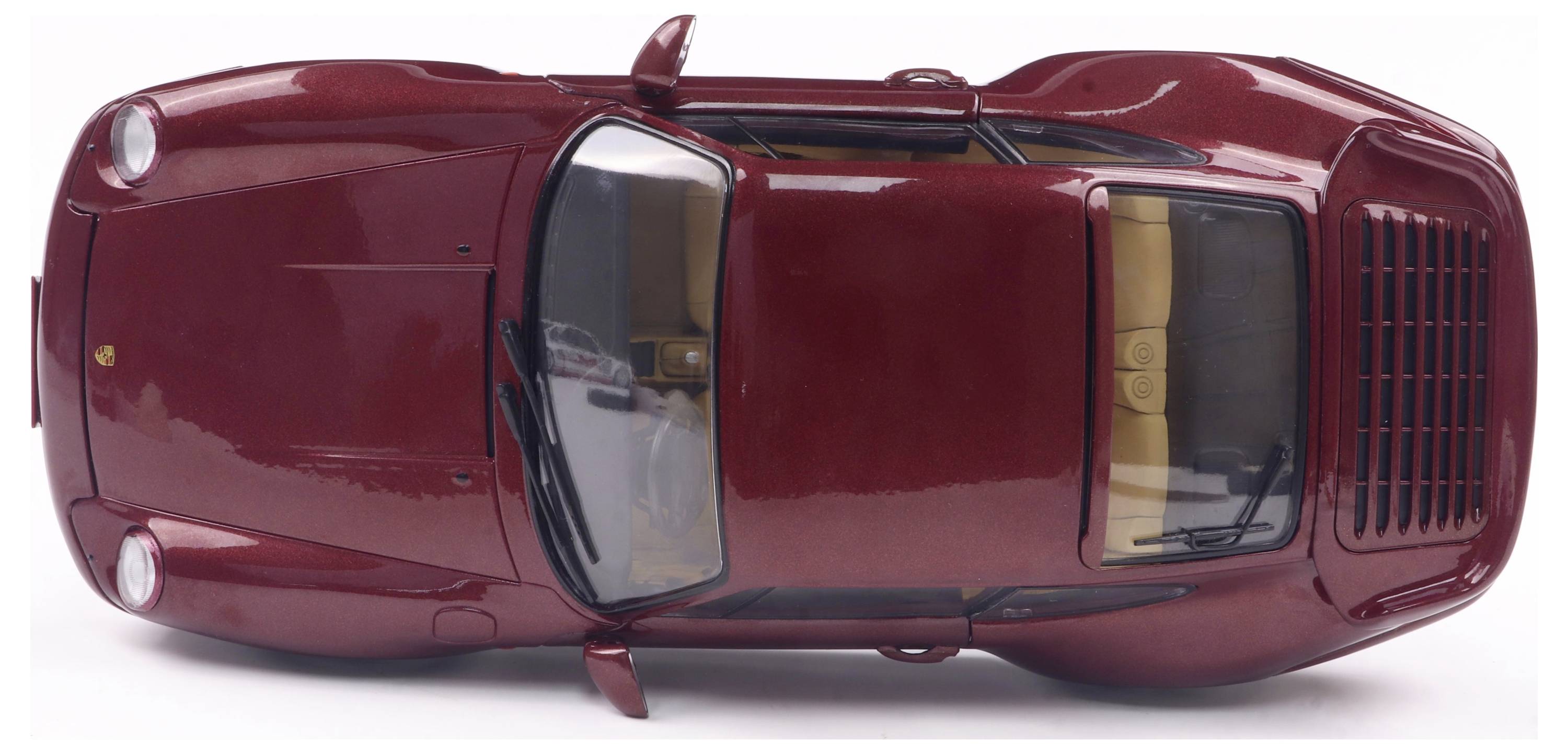 Solido Porsche 911 (993) Turbo 1997 rot 1:18 Modellauto