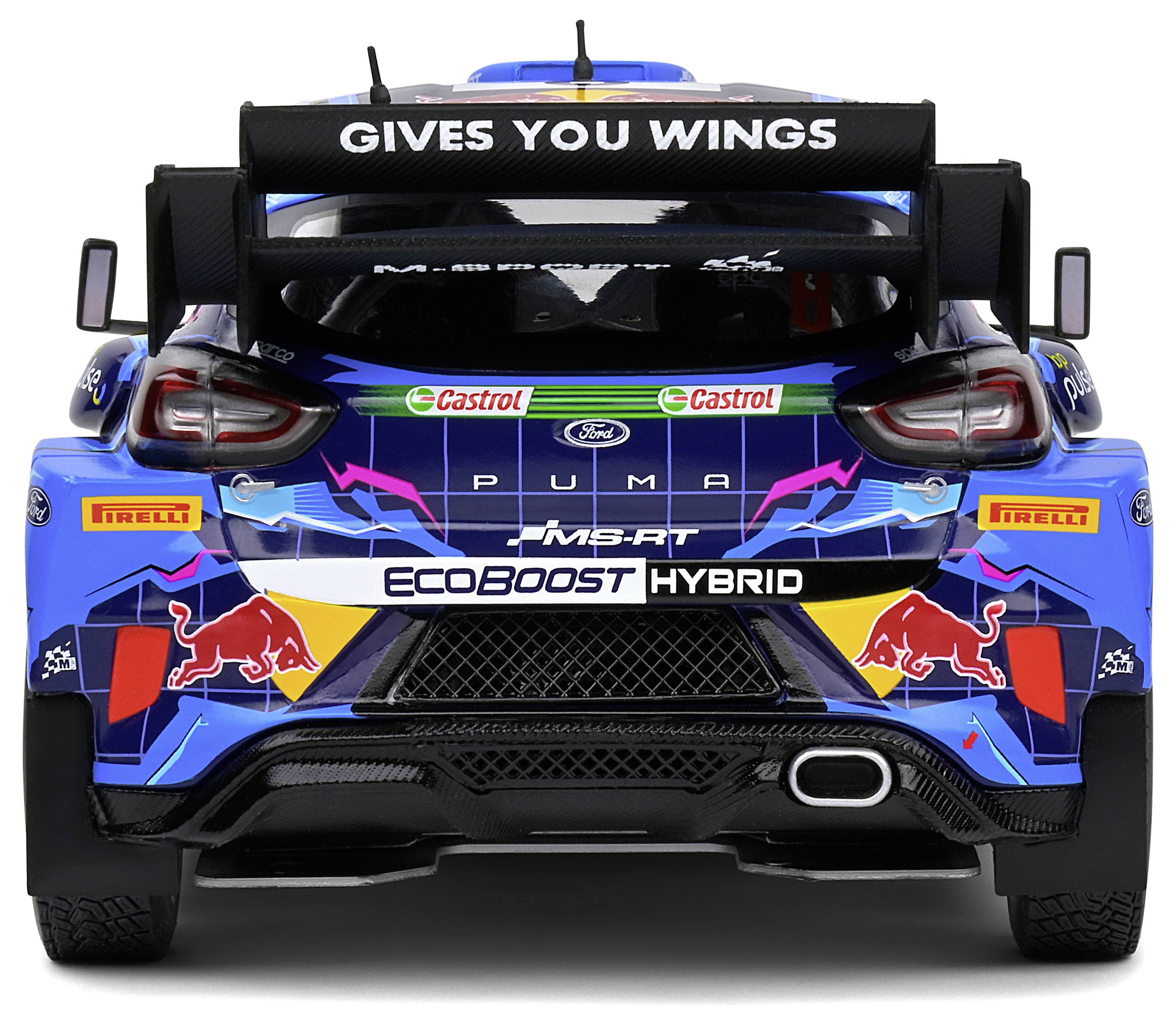 Solido Ford Puma Rally1 Hybrid #8 blau 1:18 Modellauto