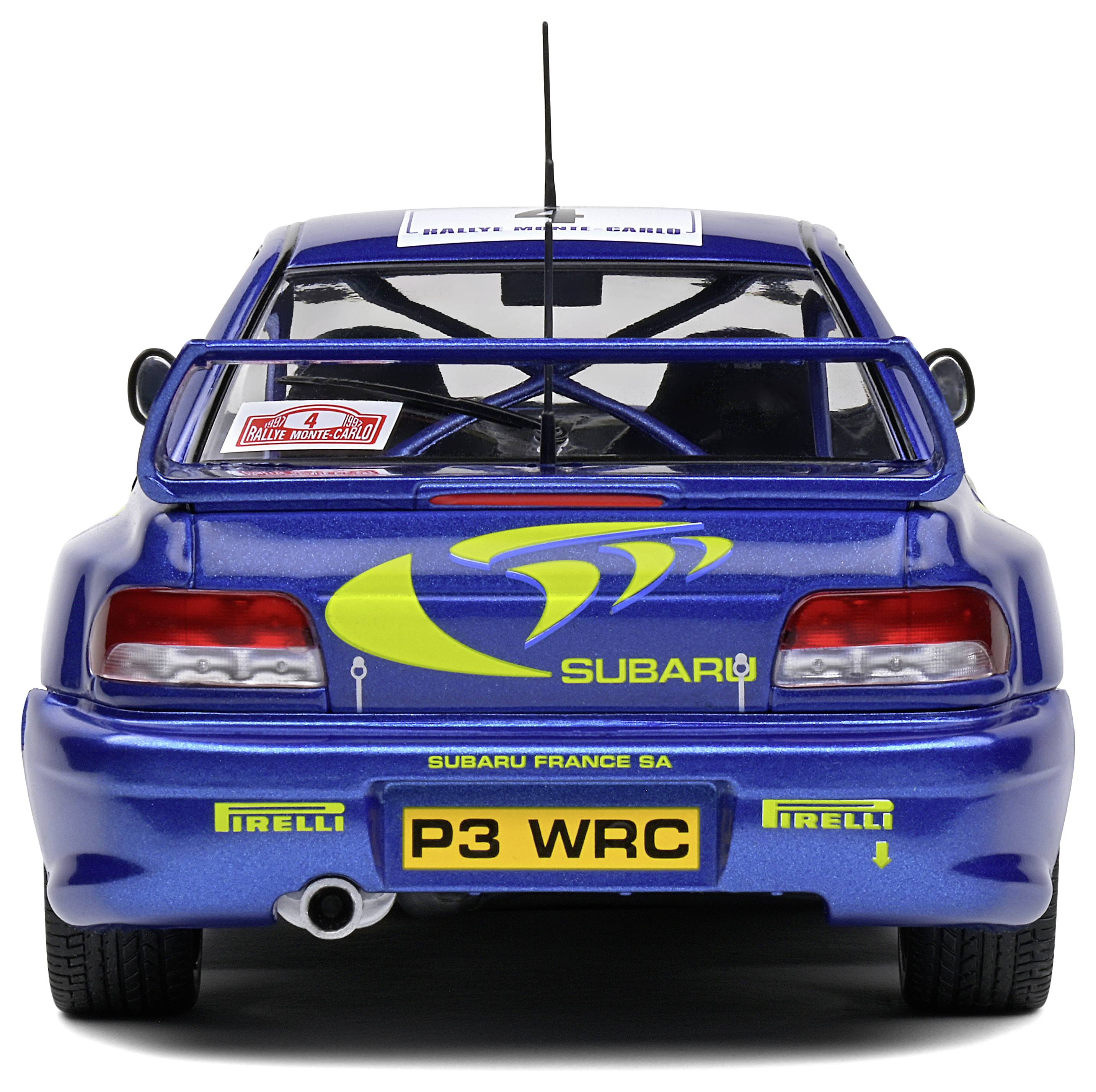Solido Subaru Impreza 22B #4 blau 1:18 Modellauto