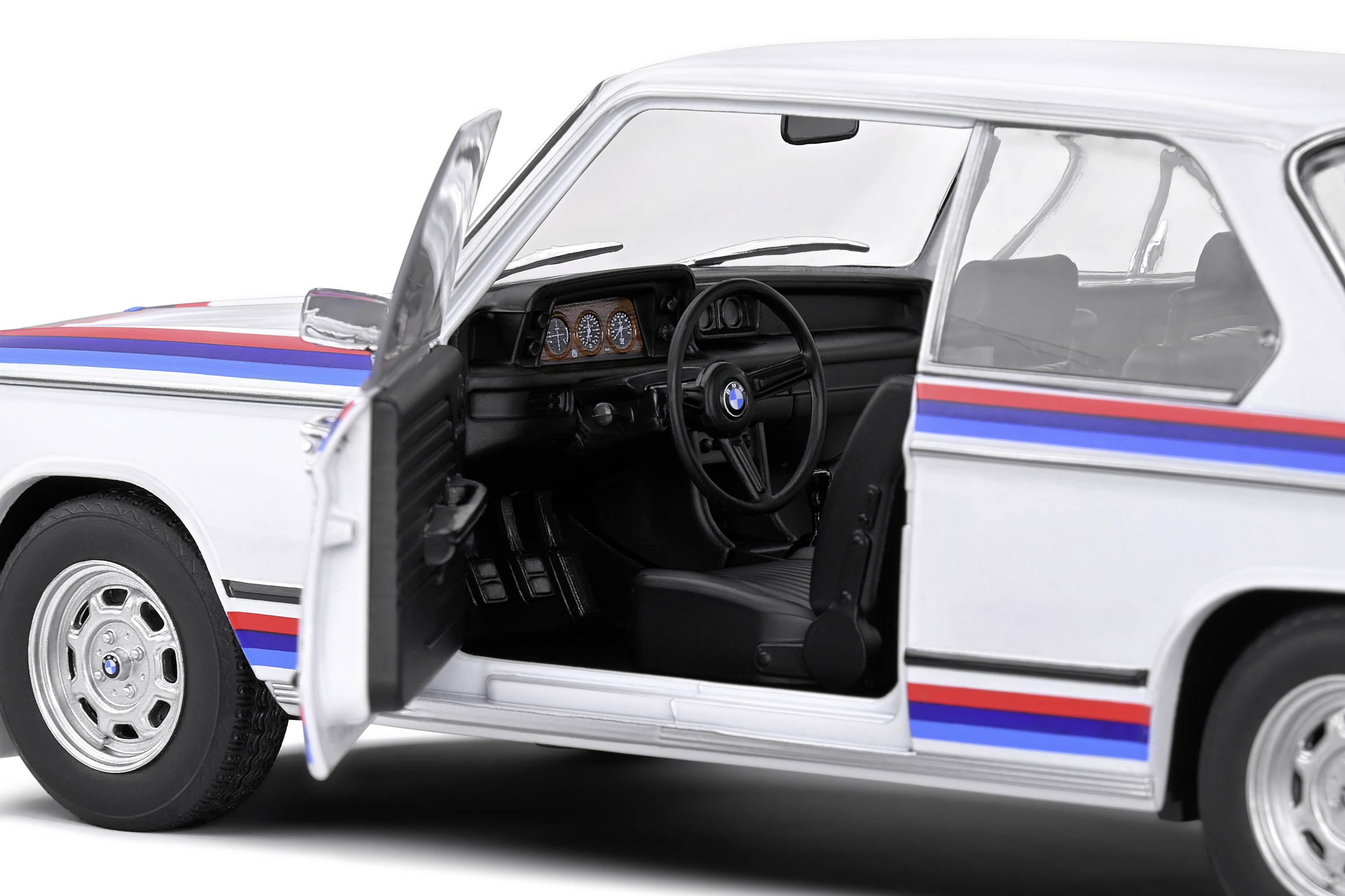 Solido BMW 202 TII Turbo Evocation weiß 1:18 Modellauto