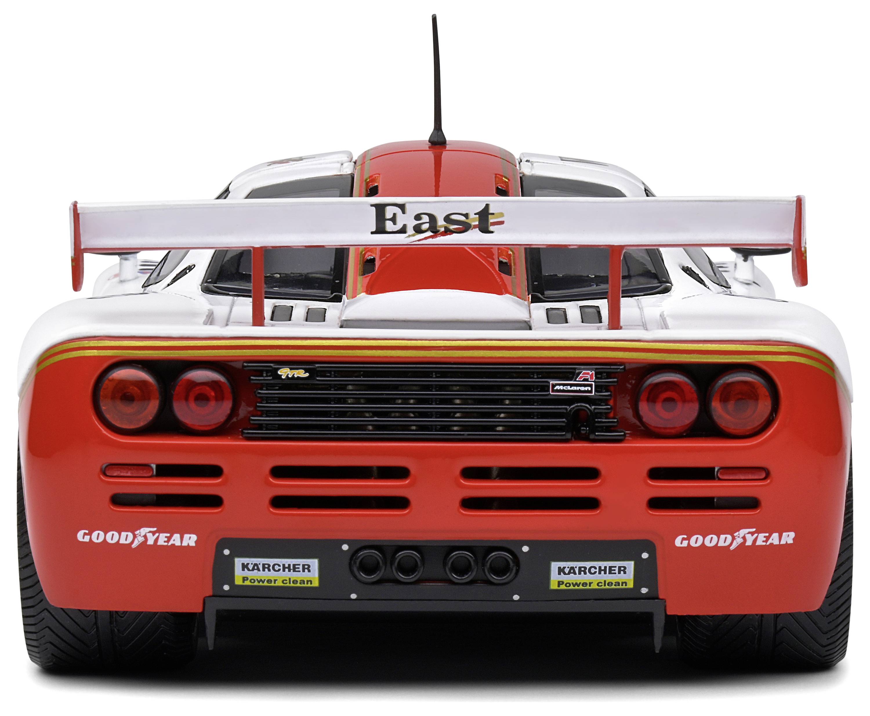 Solido McLaren F1 GTR BPR GT #8 weiß 1:18 Modellauto