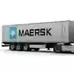 Solido Container Anhänger grau 1:24 Anhänger Solido Container Anhänger grau 1:24 Anhänger