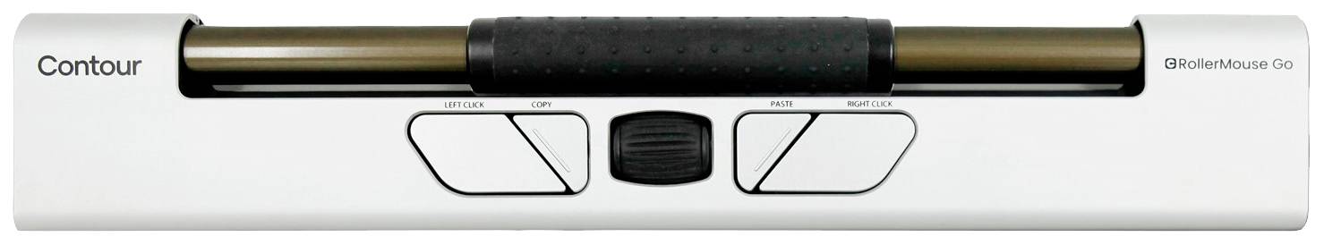 Contour Design RollerMouse Go + RollerMouse Go Dock Maus, Mauspad-Set Bluetooth® Schwarz, Weiß 5 Tasten 600 dpi, 800 dpi, 1000
