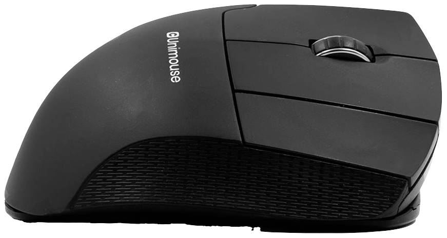 Contour Design UniMouse Bluetooth Maus Bluetooth® Optisch Schwarz 7 Tasten 800 dpi, 1000 dpi, 1200 dpi, 1400 dpi, 1600 dpi, 2000