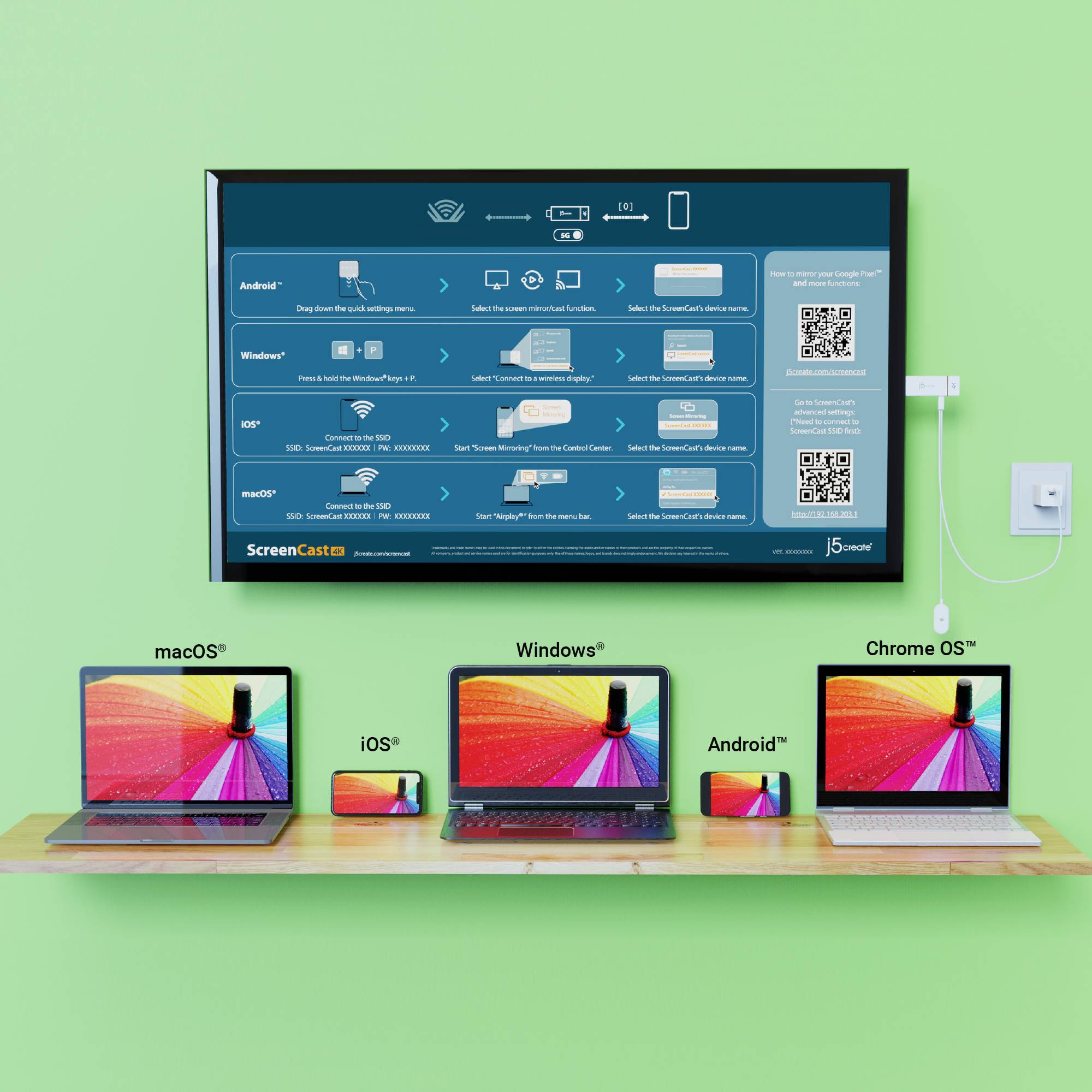 J5create JVAW76-N Erweiterungsmodul 4K