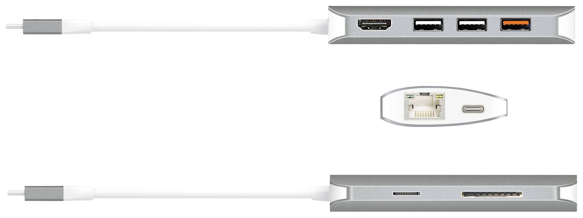 J5create USB-C® Dockingstation JCD383-N Passend für Marke: Universal