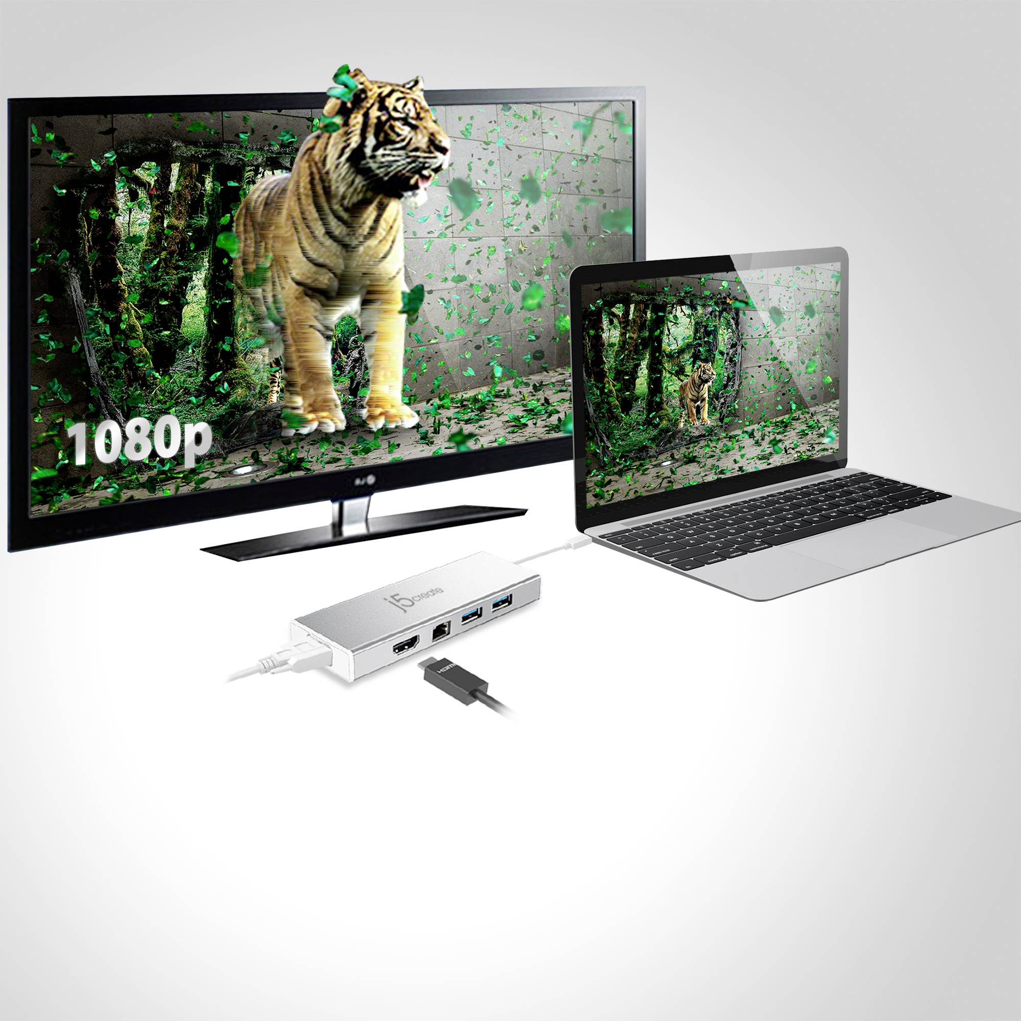 J5create Notebook Dockingstation JUD380-N Passend für Marke: Universal