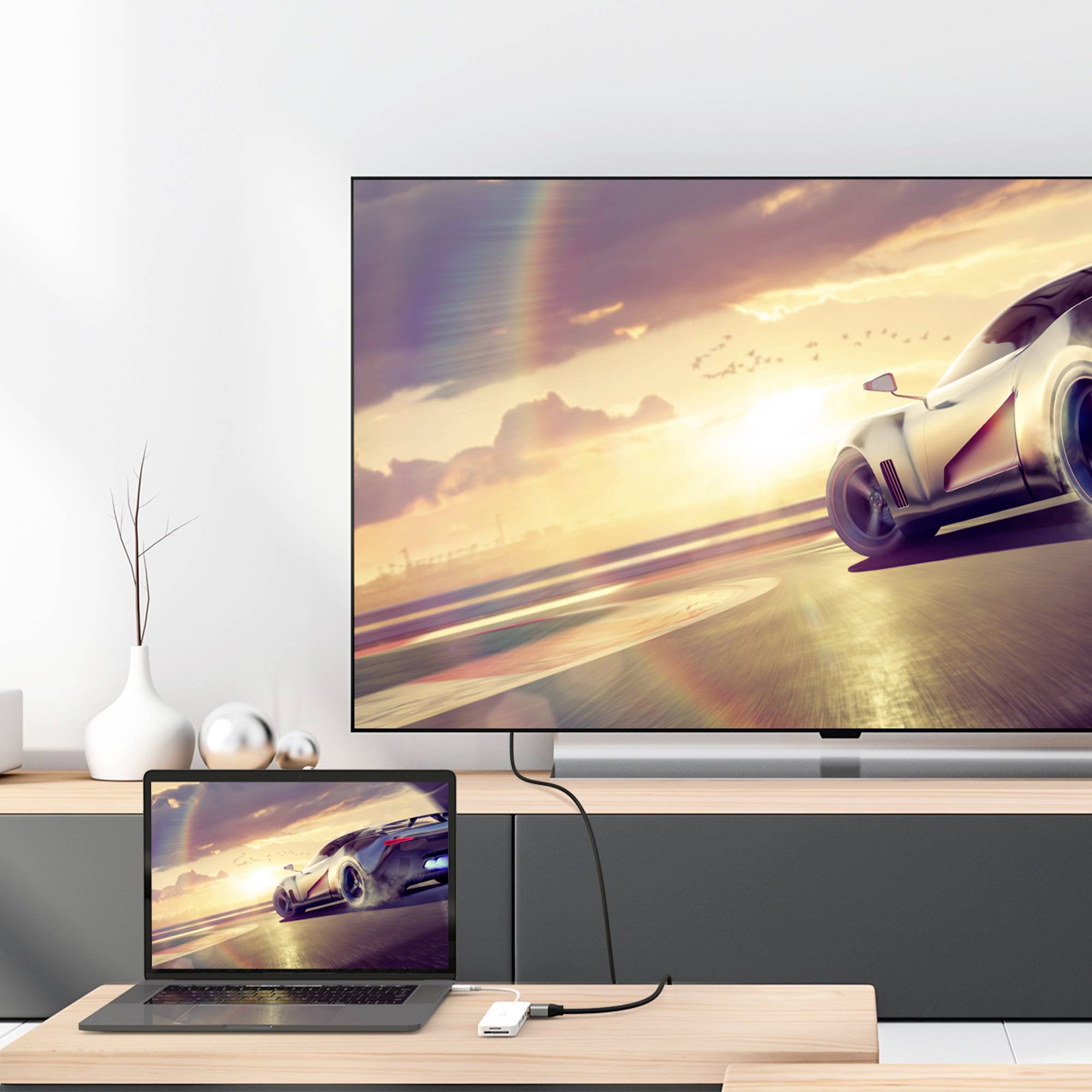 J5create USB-C® Mini-Dockingstation JCD373-N Passend für Marke: Apple integrierter Kartenleser, USB