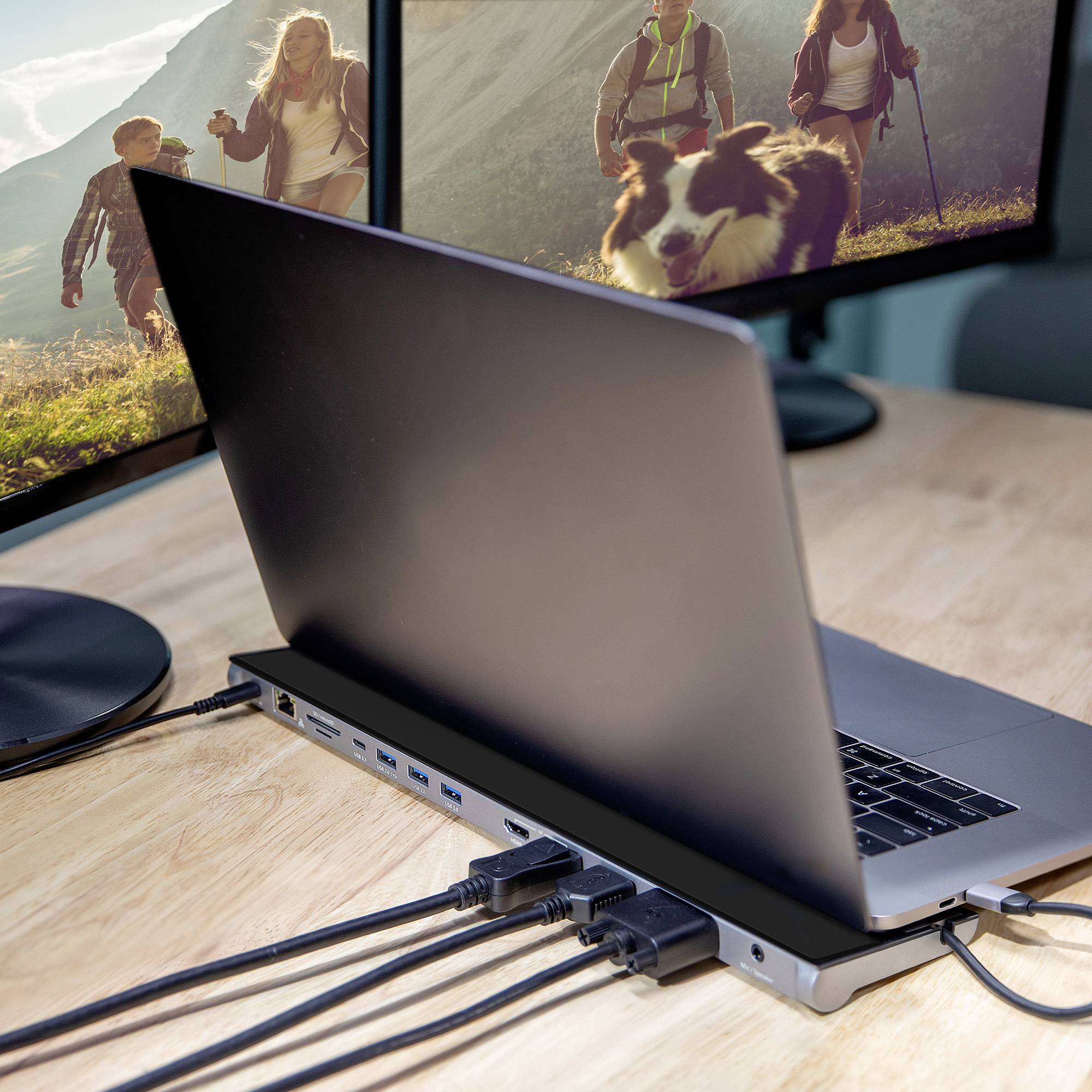 J5create USB-C® Dockingstation Dock Passend für Marke: Universal integrierter Kartenleser, USB-C®